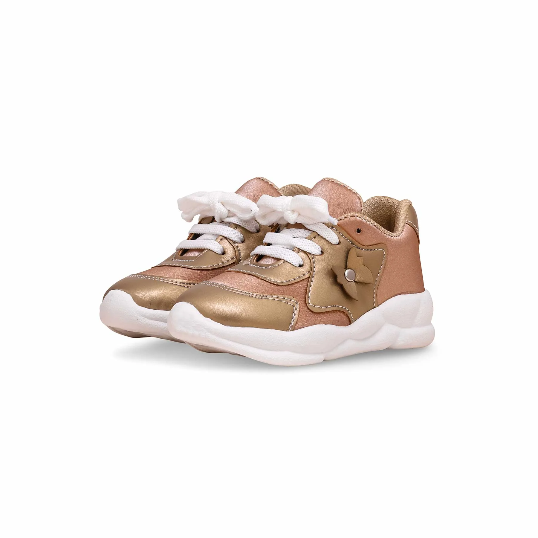 Girls Beige Casual Jogger KD1834 - Image 3