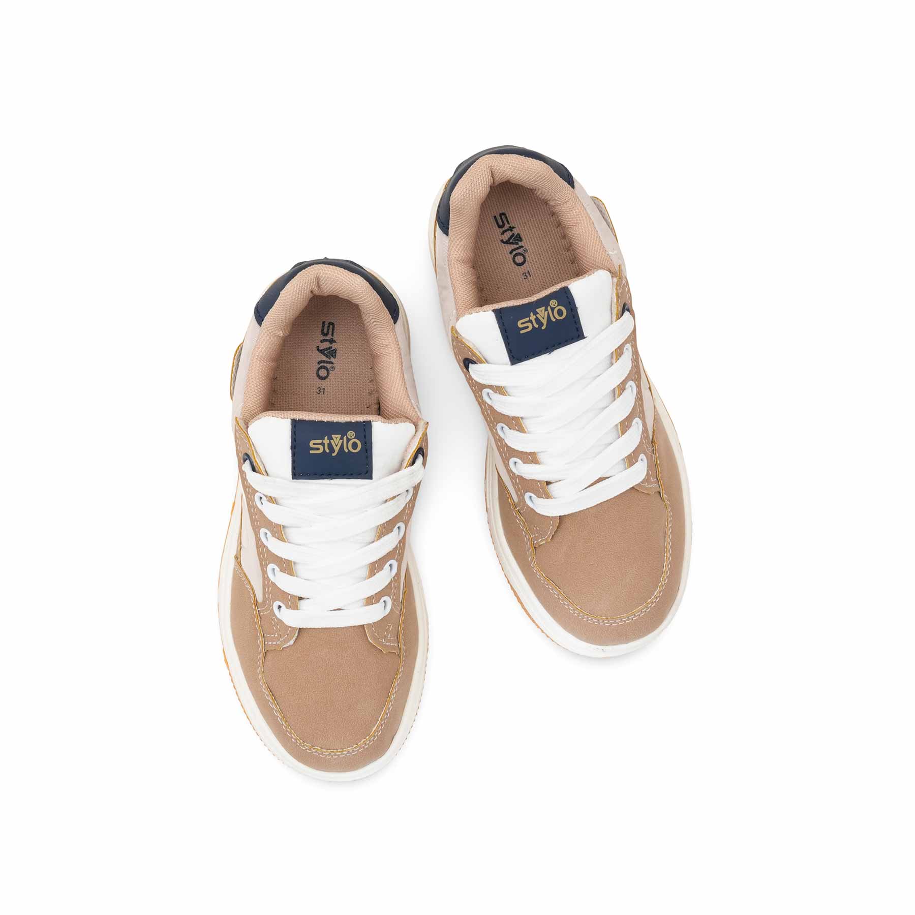 Girls Beige Casual Jogger KD1936 - Image 5