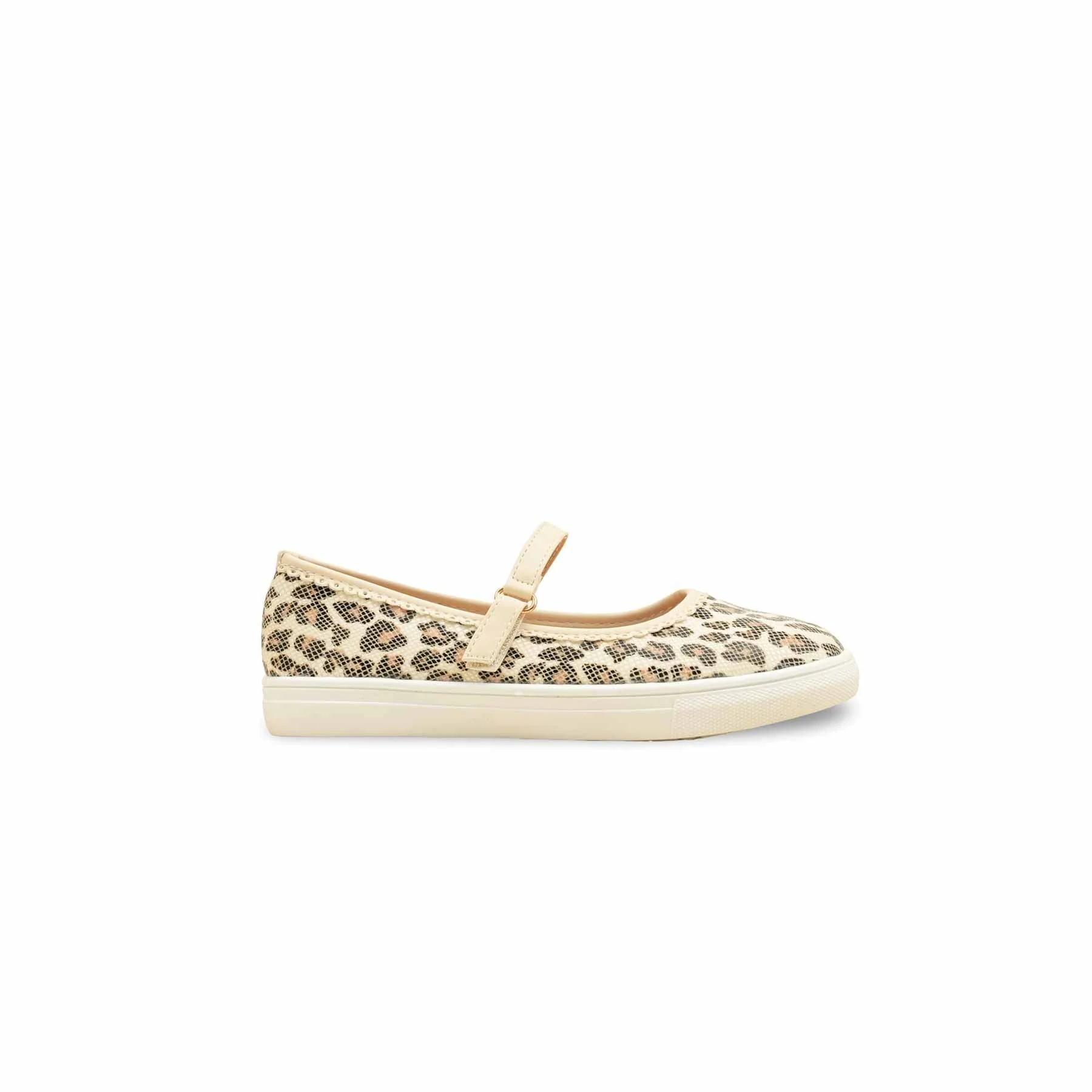 Girls Beige Casual Pumps KD2461 - Image 2