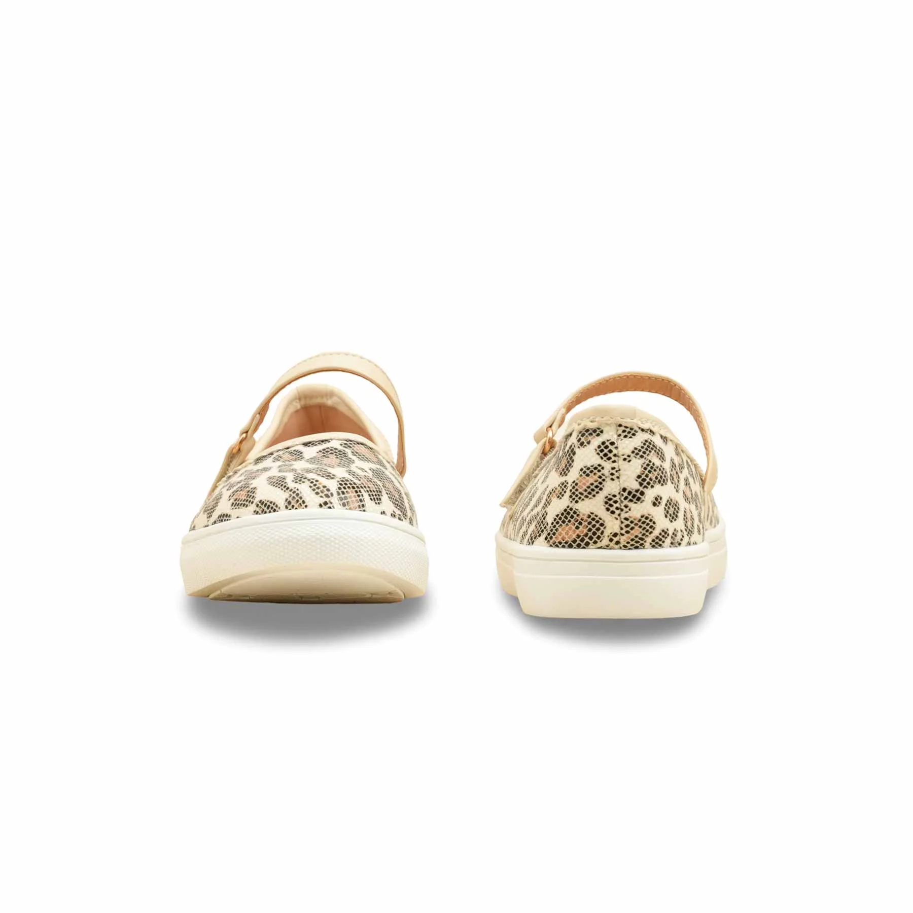 Girls Beige Casual Pumps KD2461 - Image 4