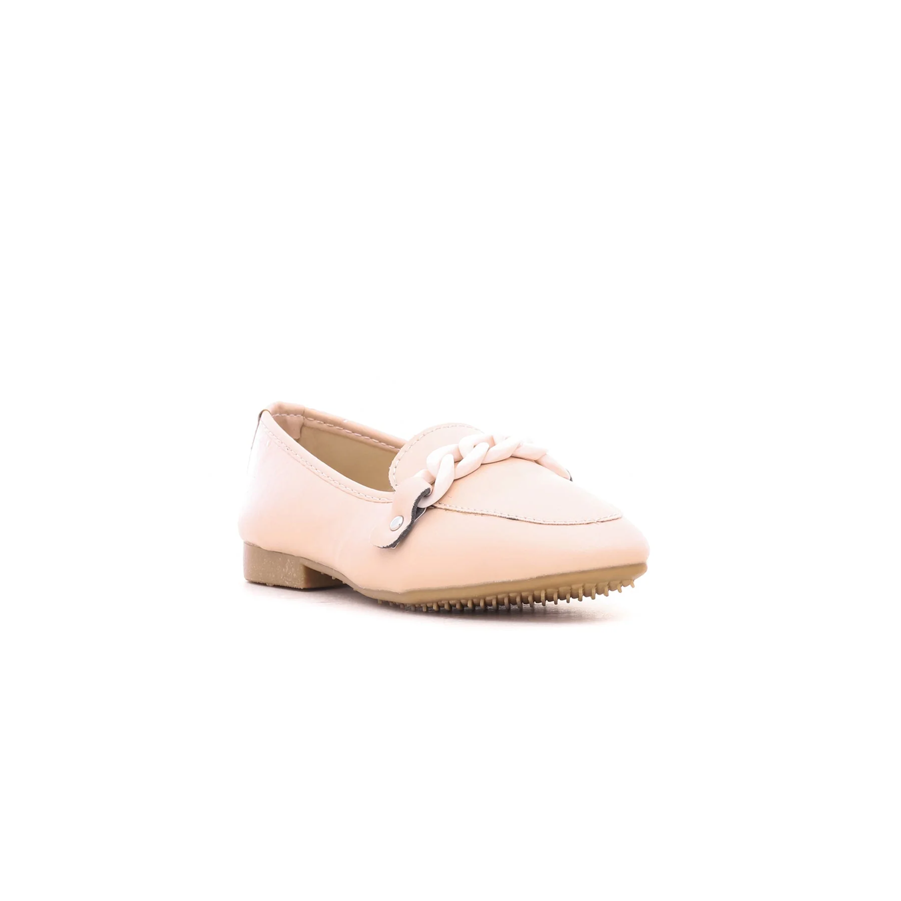 Girls Beige Formal Moccasin KD0292 - Image 2