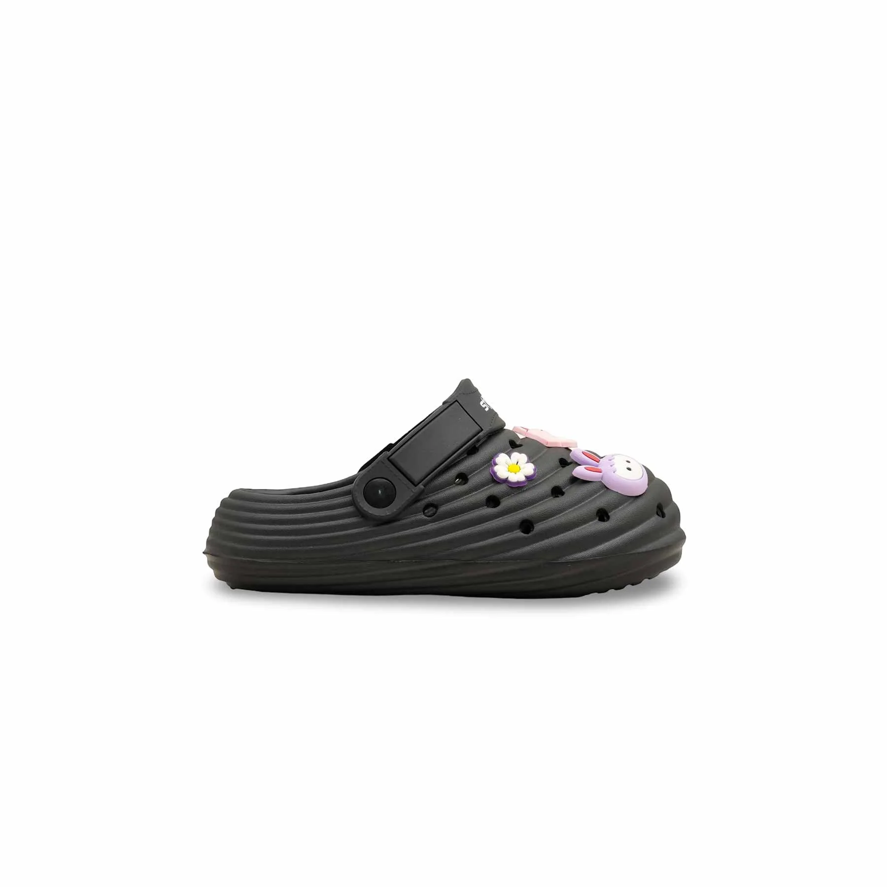 Girls Black Casual Flip Flop KD5723 - Image 2