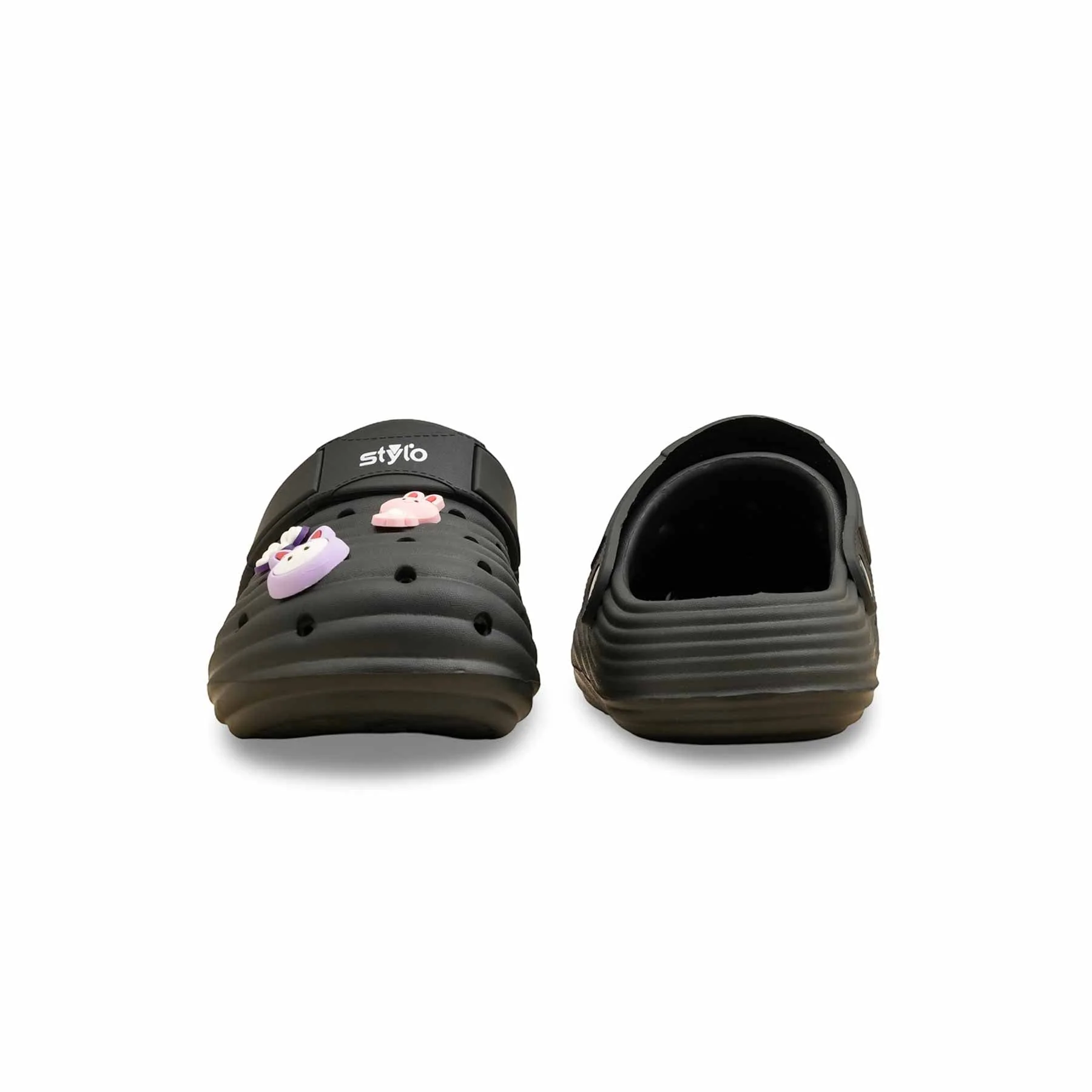 Girls Black Casual Flip Flop KD5723 - Image 4