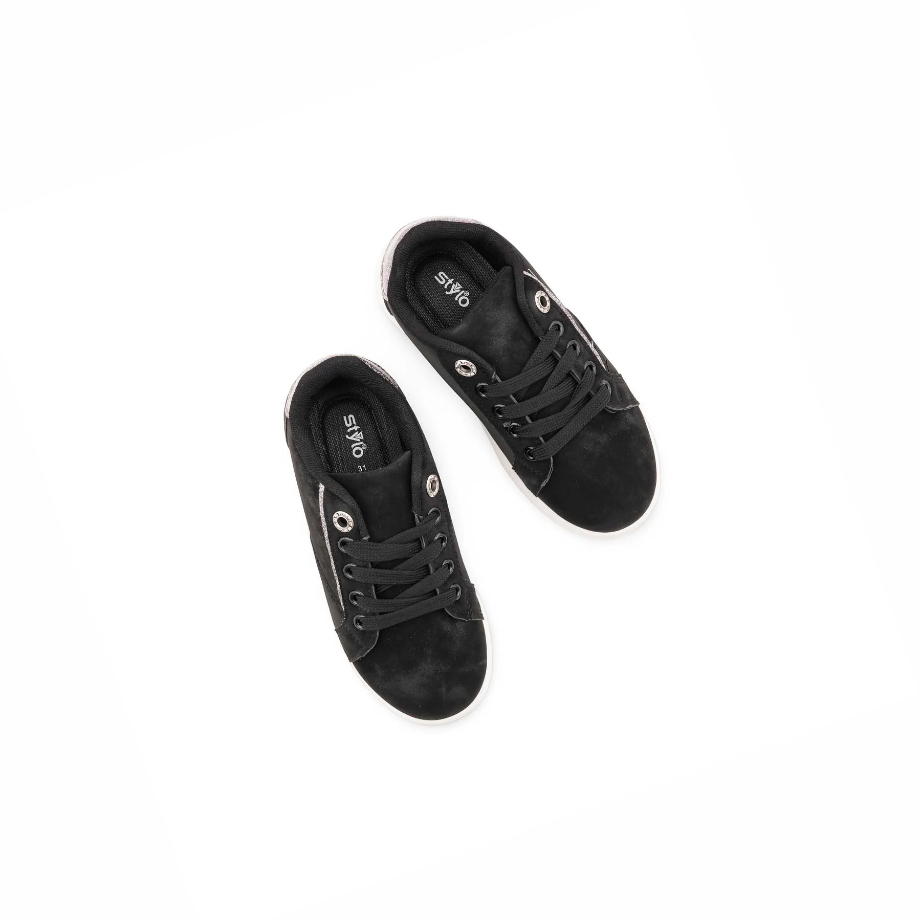 Girls Black Casual Jogger KD1941 - Image 5