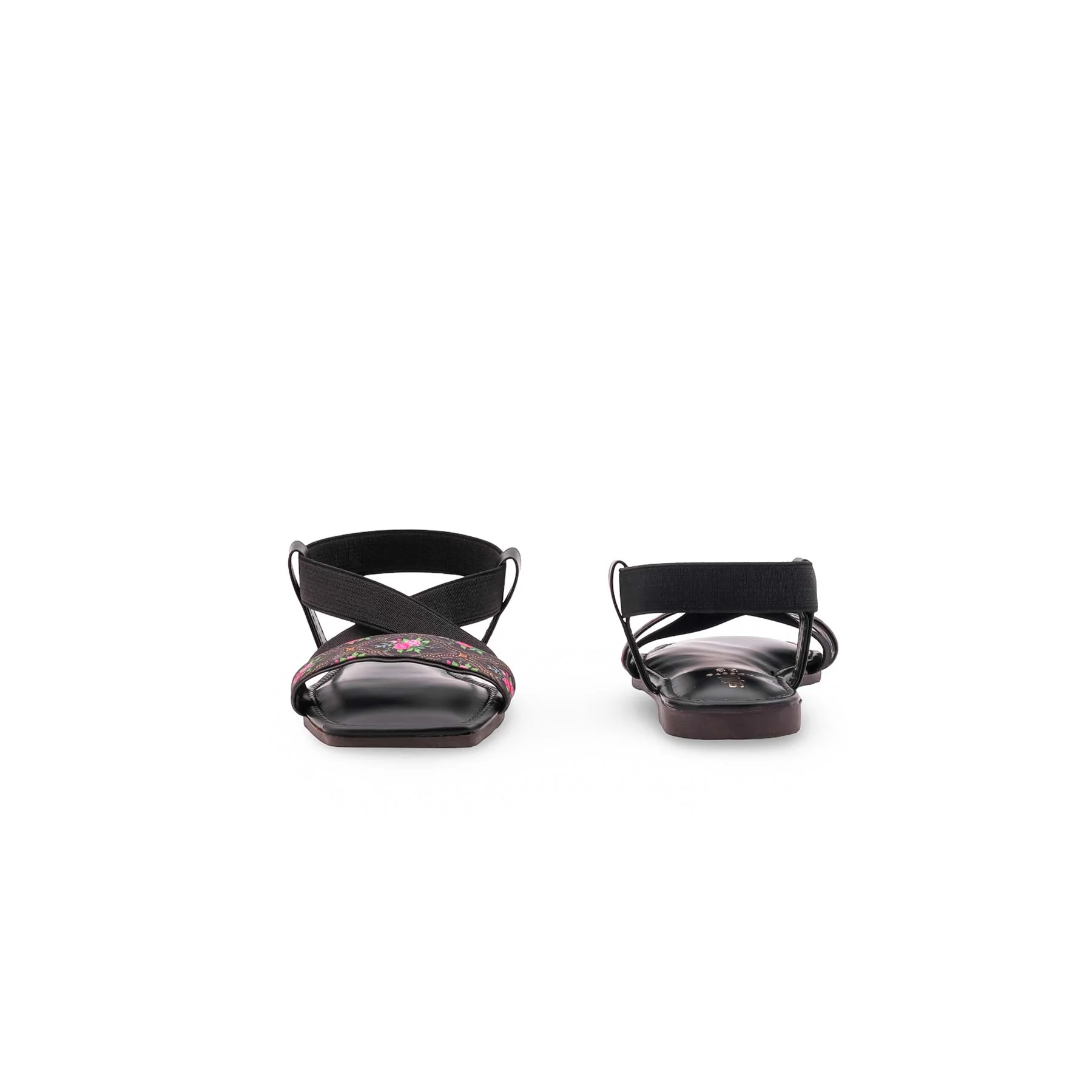 Girls Black Casual Sandal KD5870 - Image 4