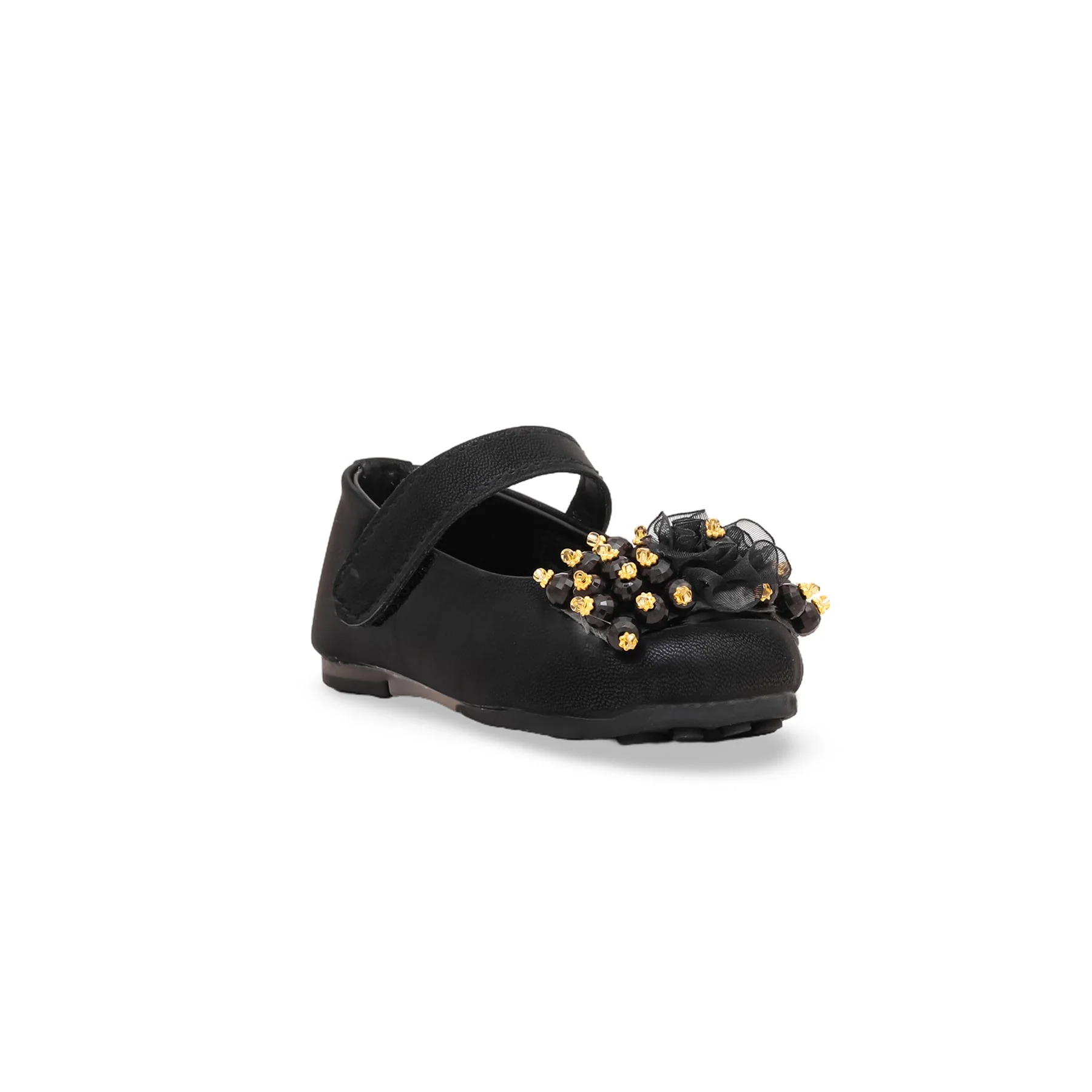 Girls Black Formal Pumps KD0721 - Image 2