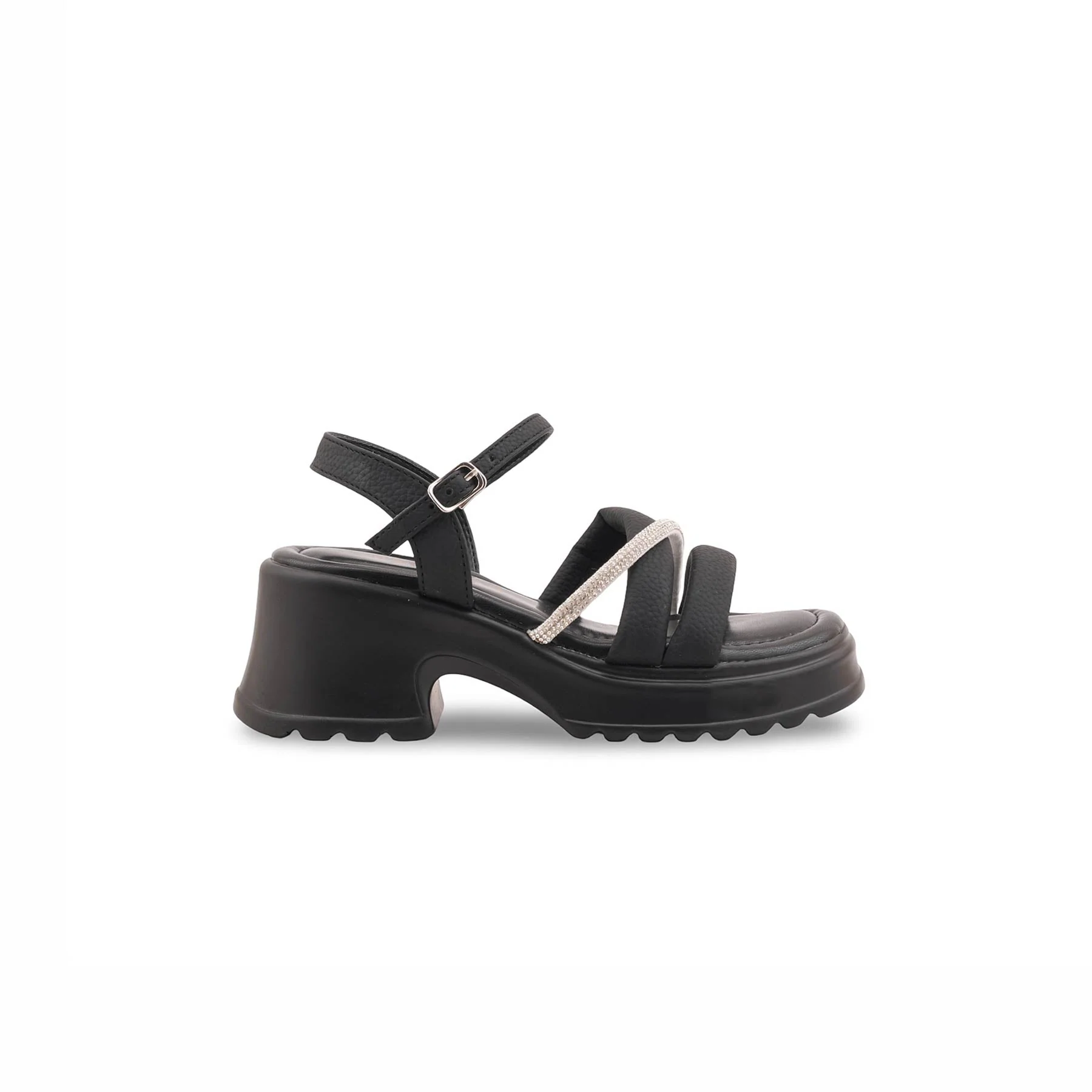 Girls Black Formal Sandal KD5759 - Image 2