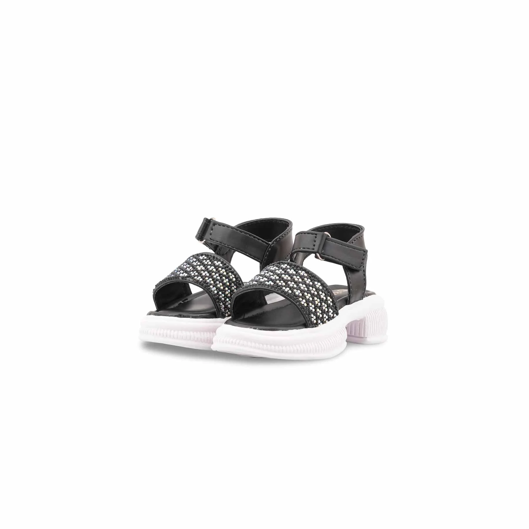 Girls Black Formal Sandal KD5823 - Image 3