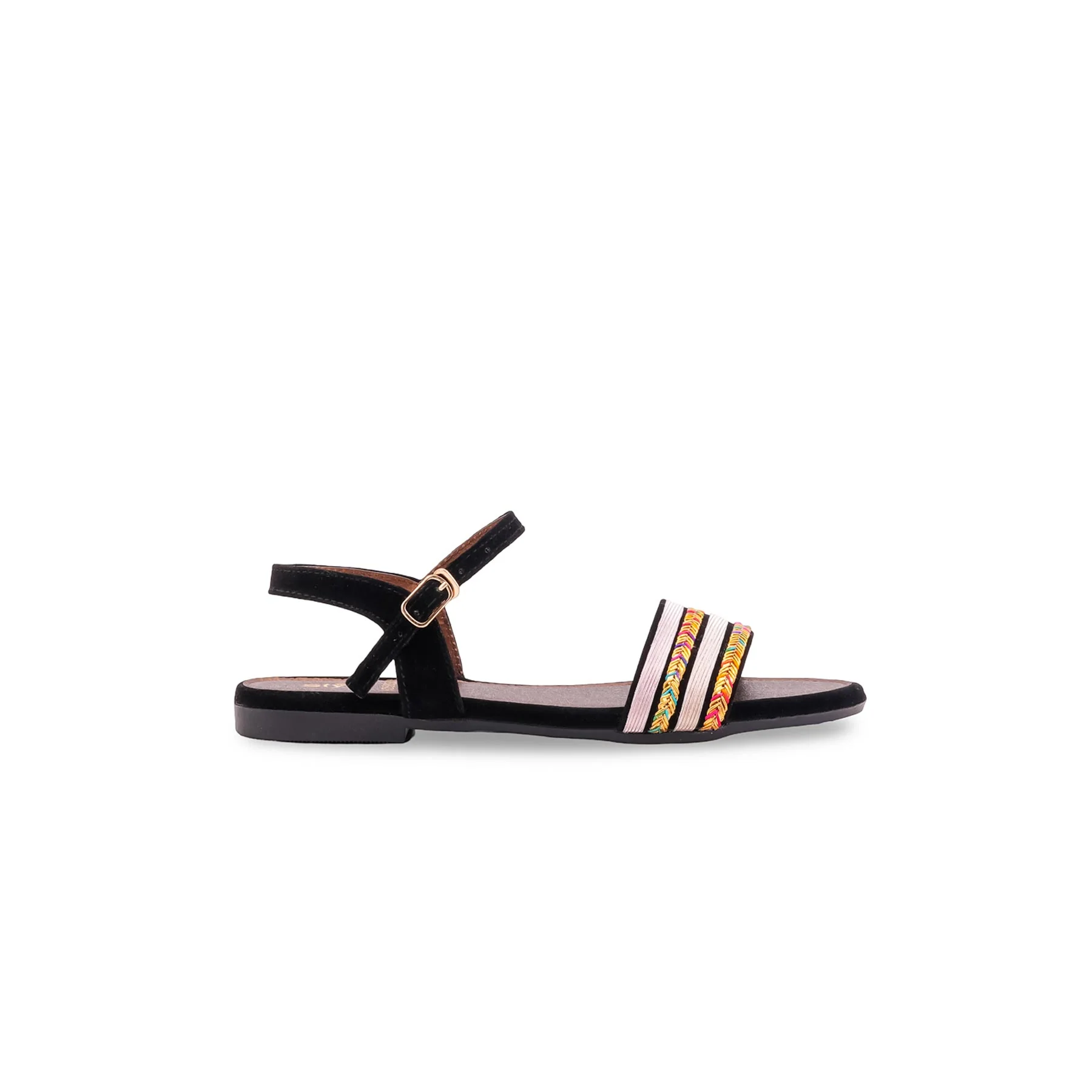 Girls Black Formal Sandal KD5883 - Image 2