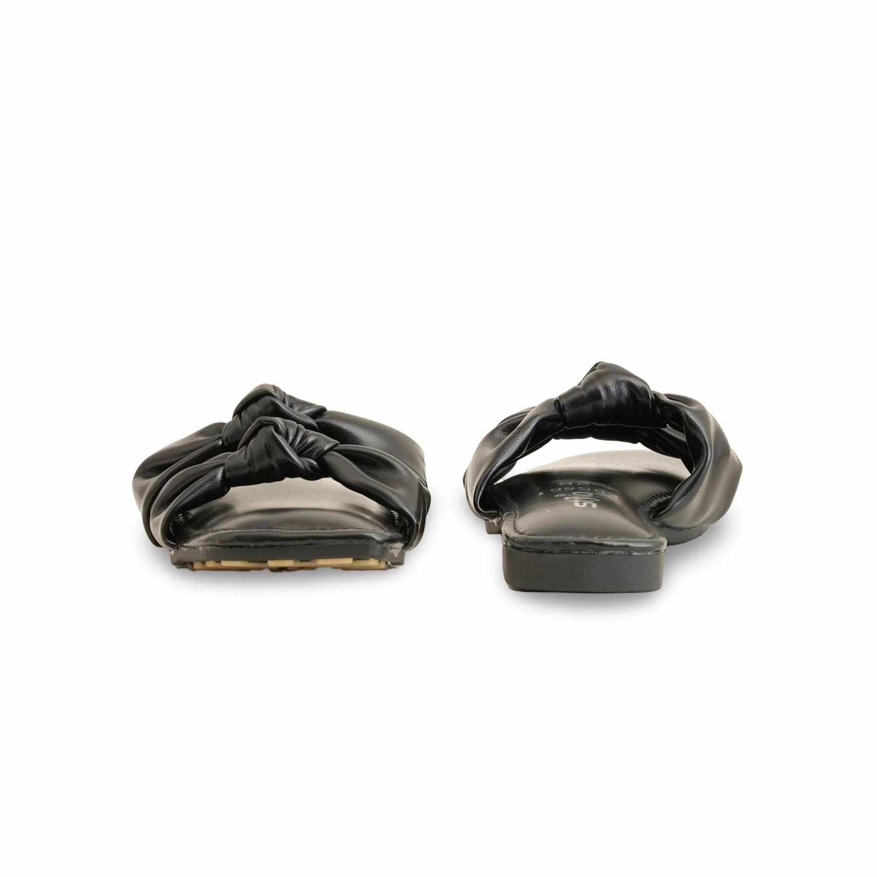 Girls Black Formal Slipper KD5561 - Image 4