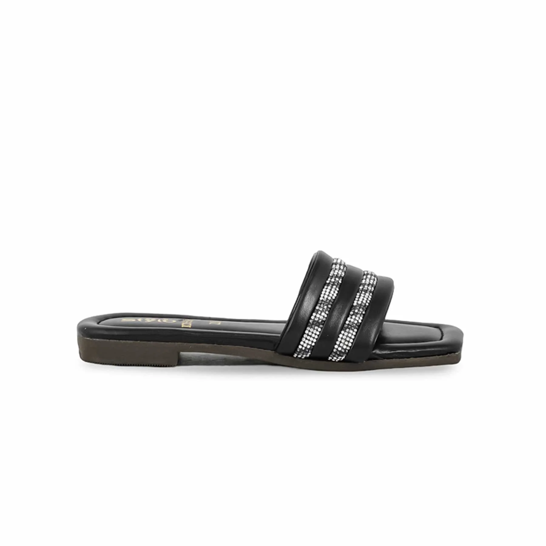 Girls Black Formal Slipper KD5594