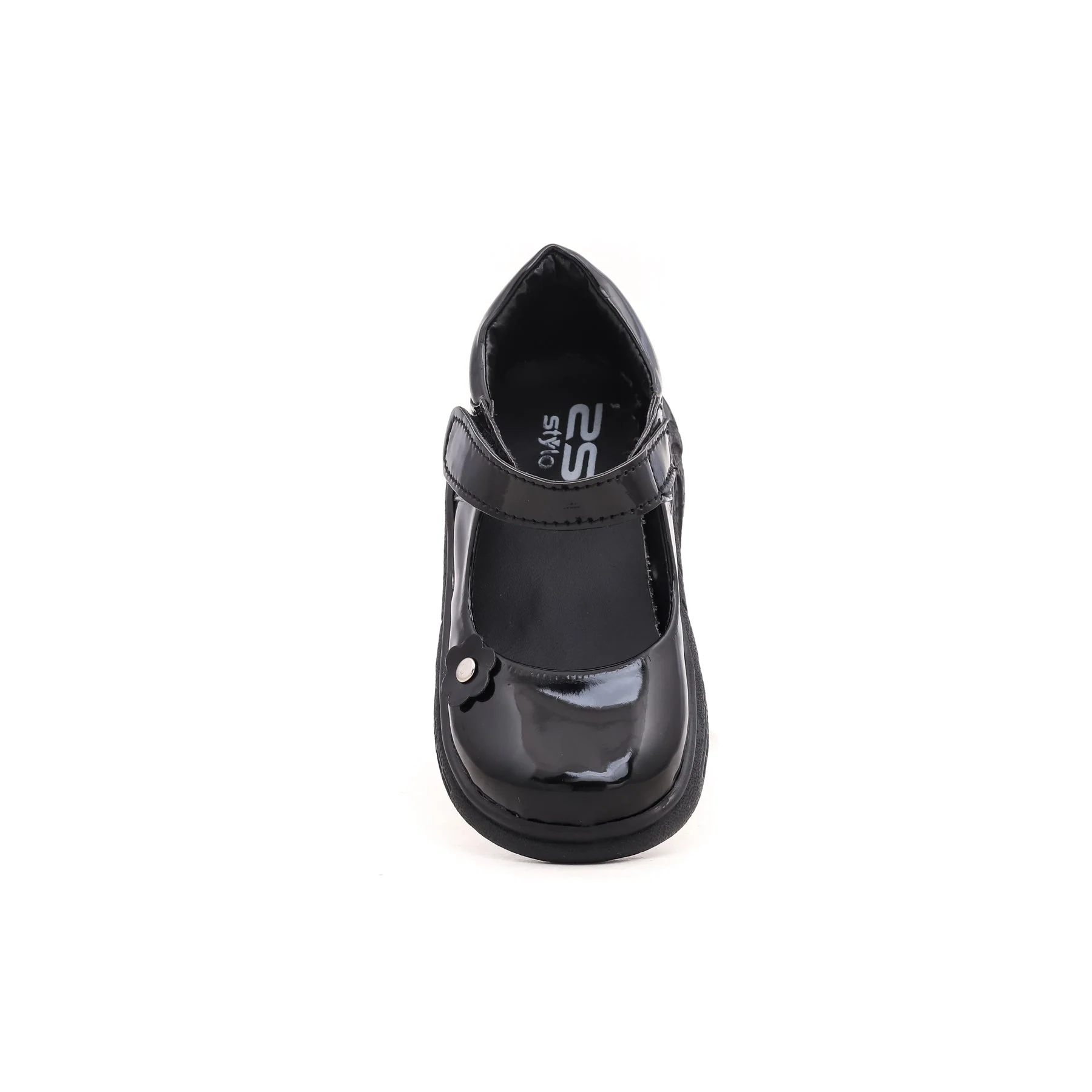 Girls Black School Shoes SK0046 - Image 3