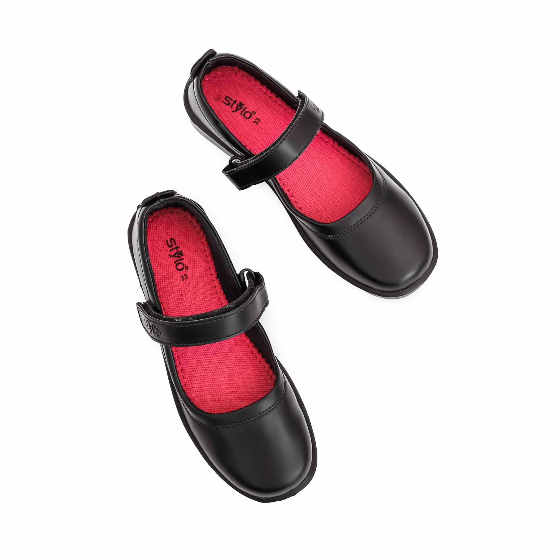 Girls Black School Uniform Shoes SK0061 - Image 4