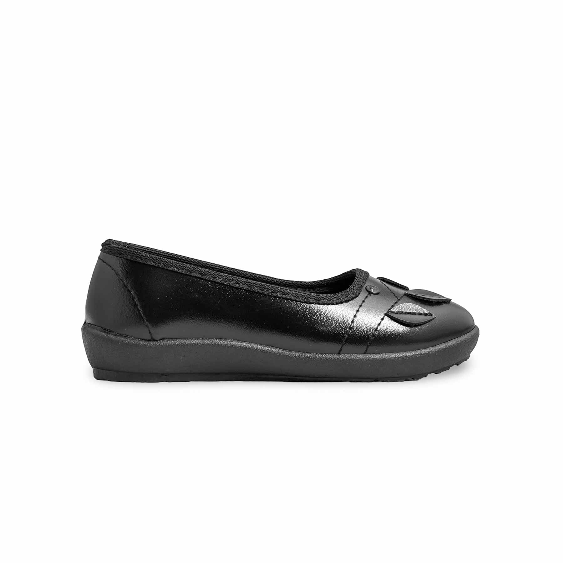 Girls Black School Shoes SK0072 - Image 2