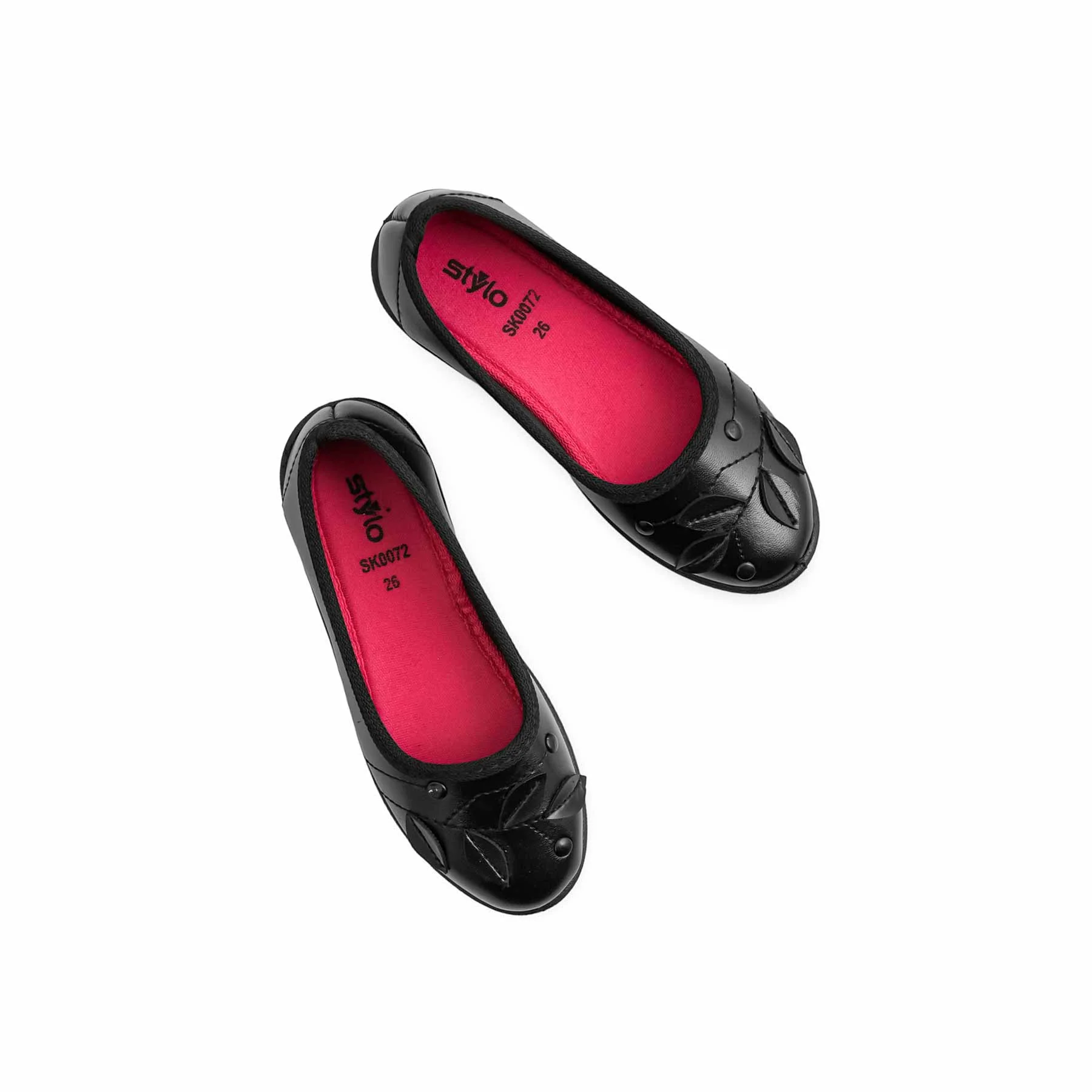 Girls Black School Shoes SK0072 - Image 5