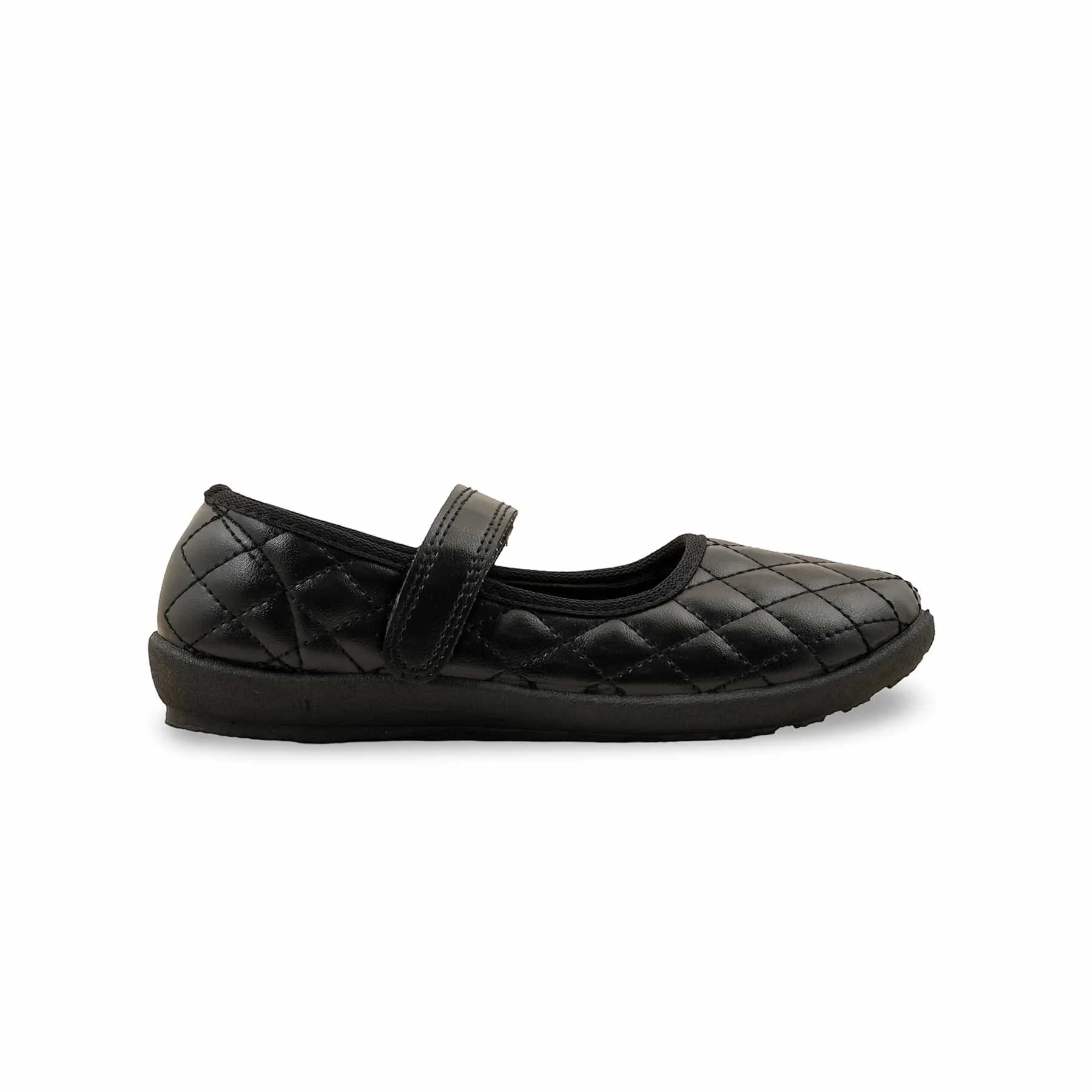 Girls Black School Shoes SK0075 - Image 2