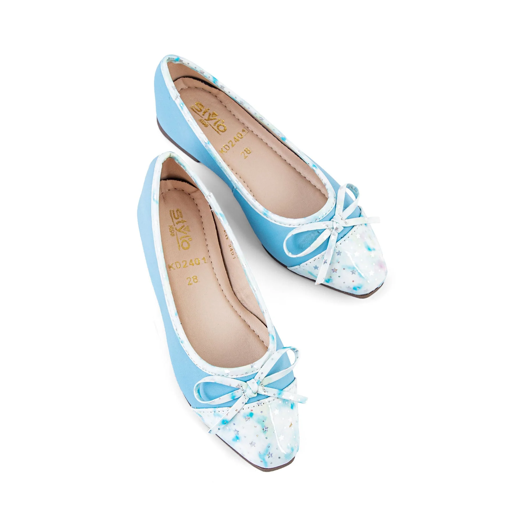 Girls Blue Casual Pumps KD2401 - Image 4