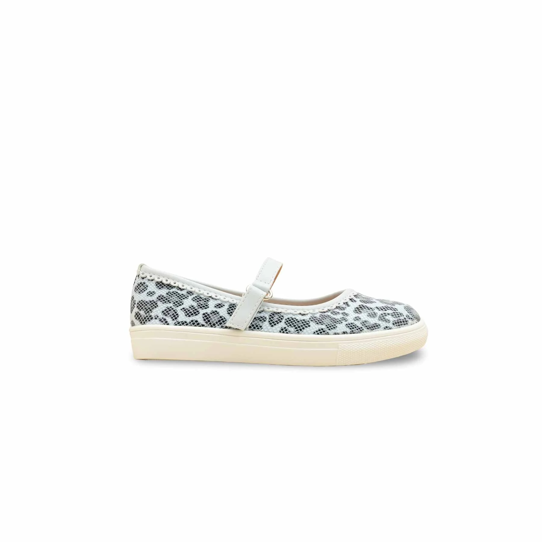 Girls Blue Casual Pumps KD2460 - Image 2