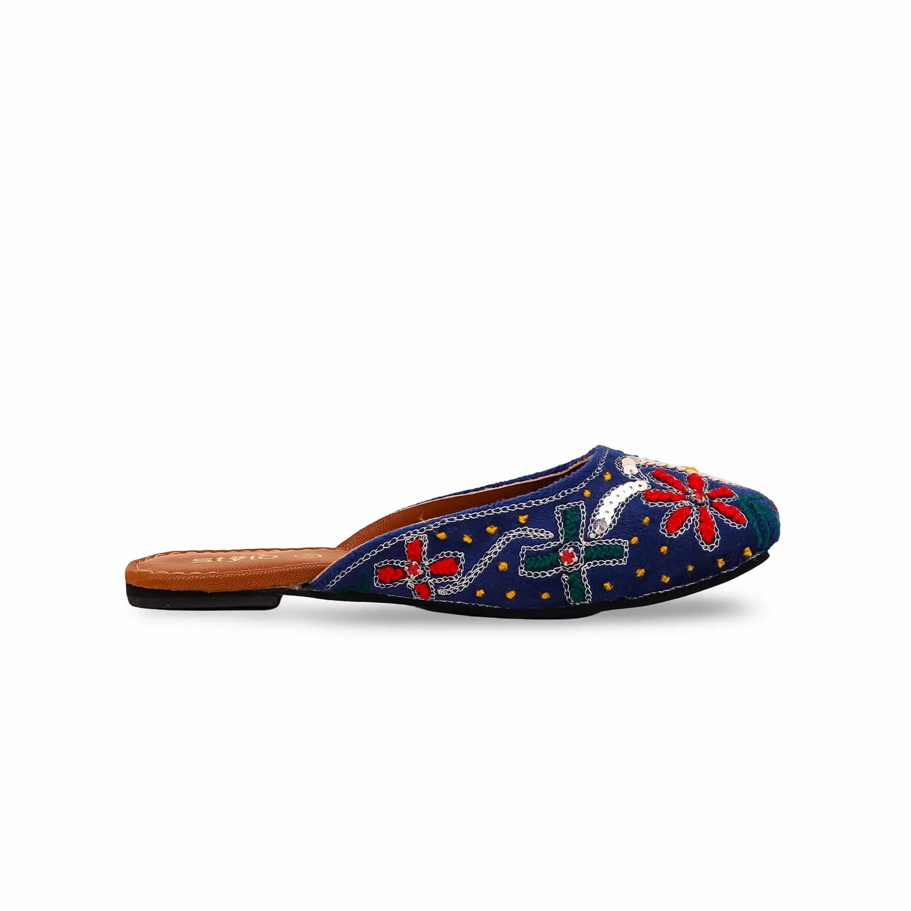 Girls Blue Fancy Khussa KD2236