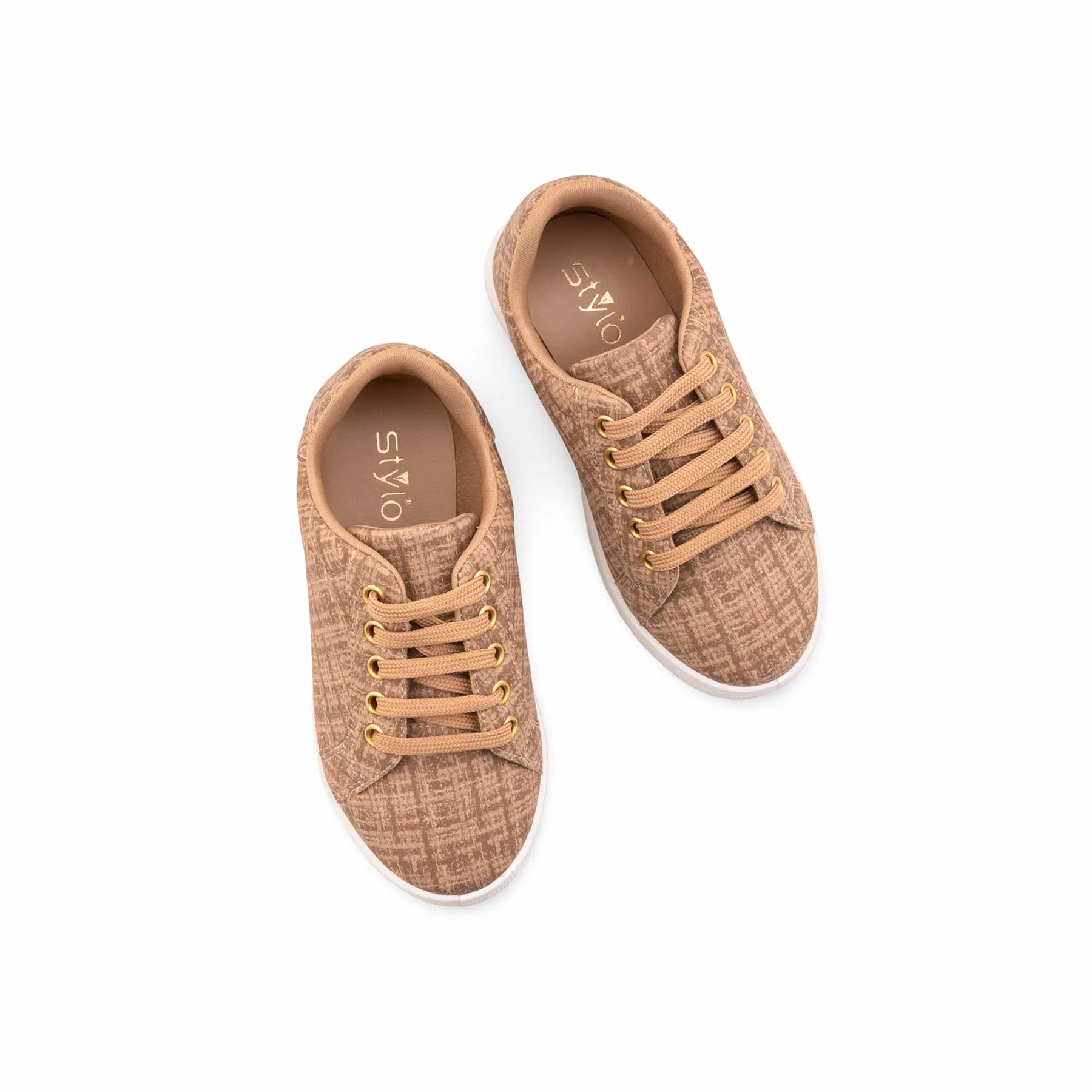 Girls Brown Casual Jogger KD8143 - Image 5