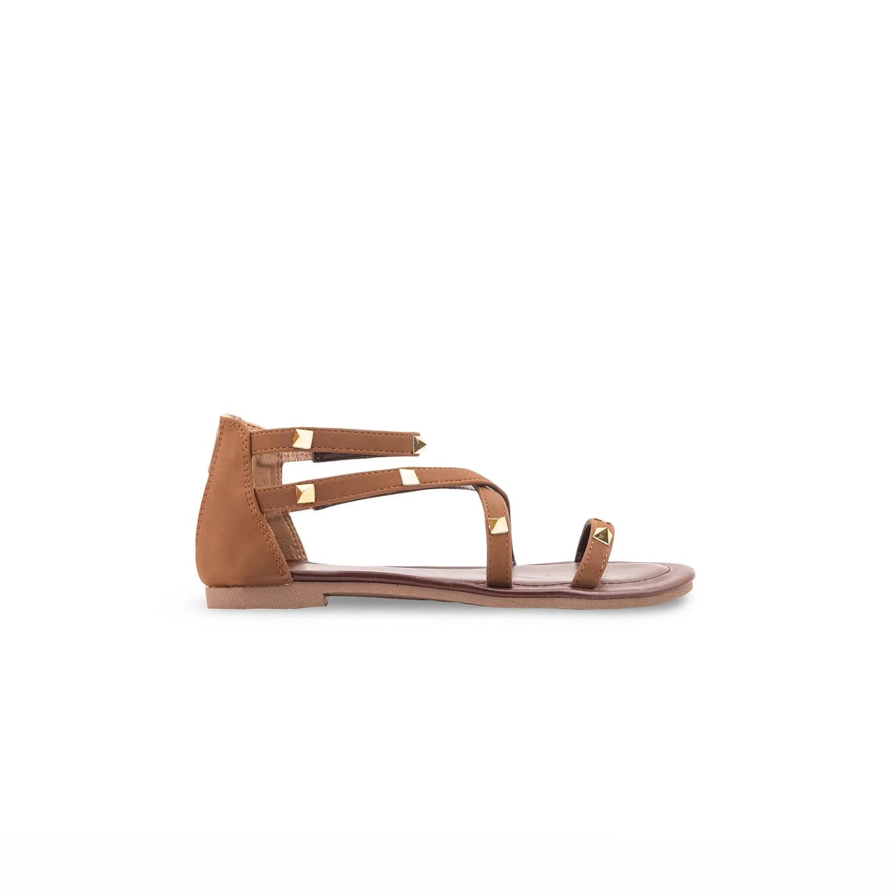 Girls Brown Casual Sandal KD5792 - Image 2