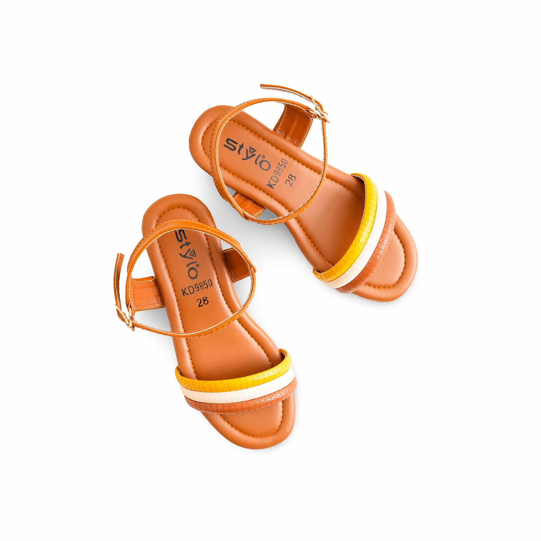 Girls Brown Casual Sandal KD9850 - Image 5