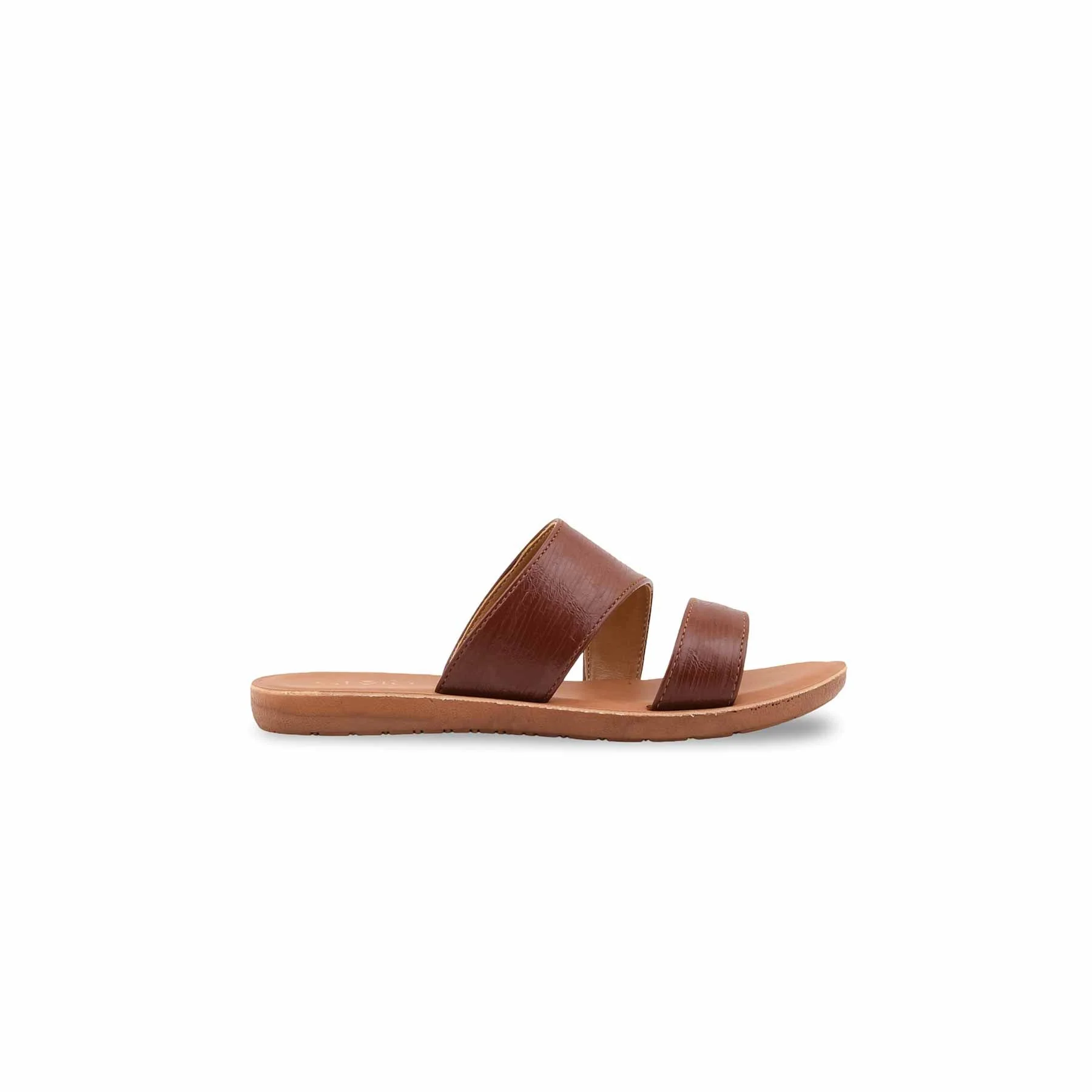 Girls Brown Casual Slipper KD5796 - Image 2