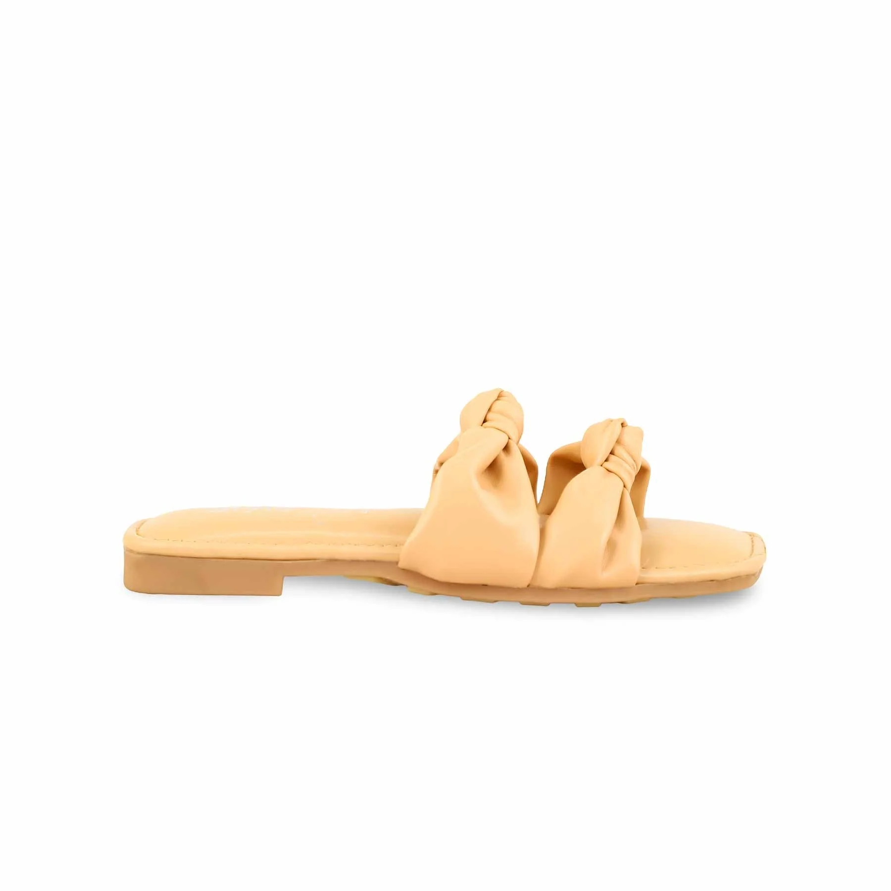 Girls Brown Formal Slipper KD5561 - Image 2