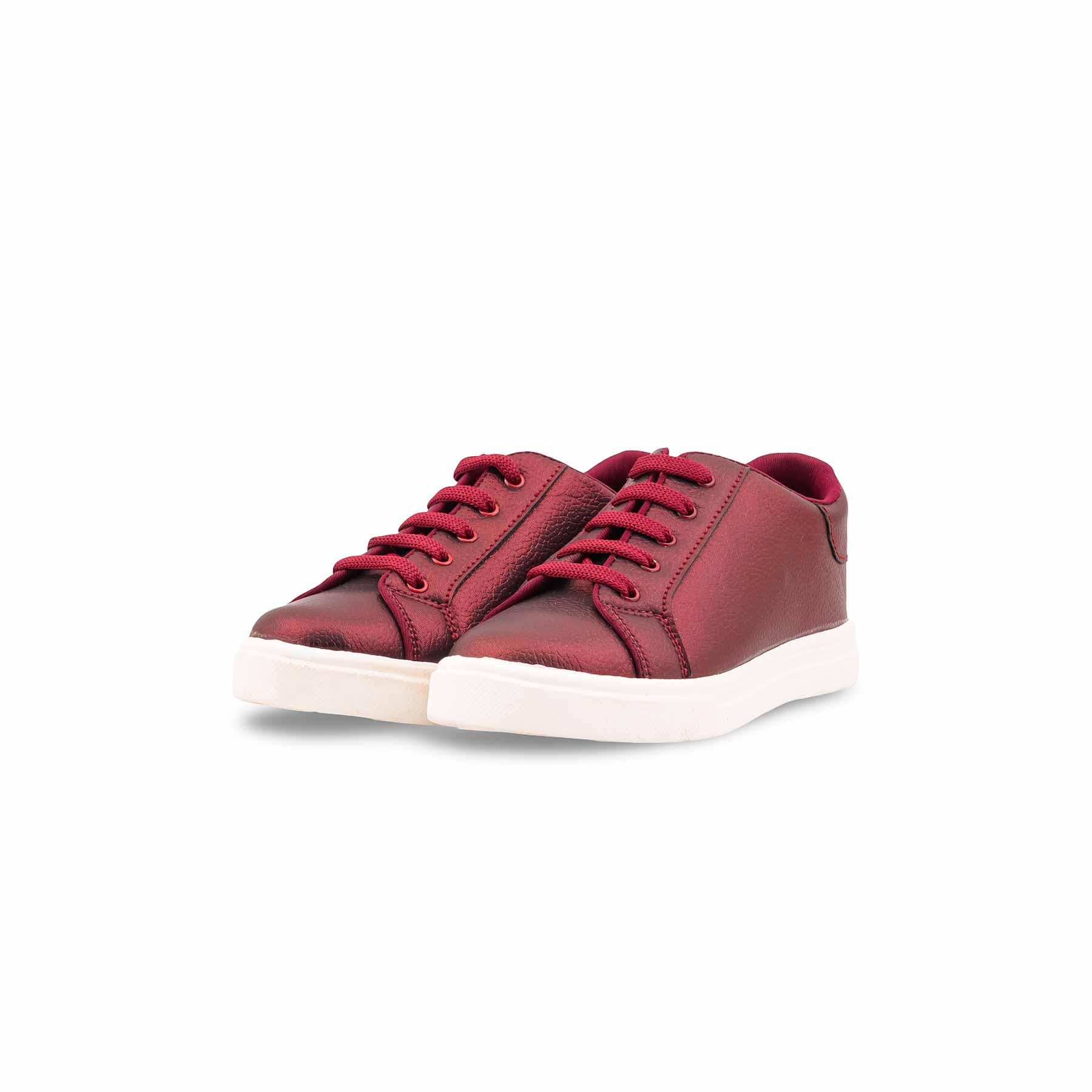 Girls Burgundy Casual Jogger KD1999 - Image 3