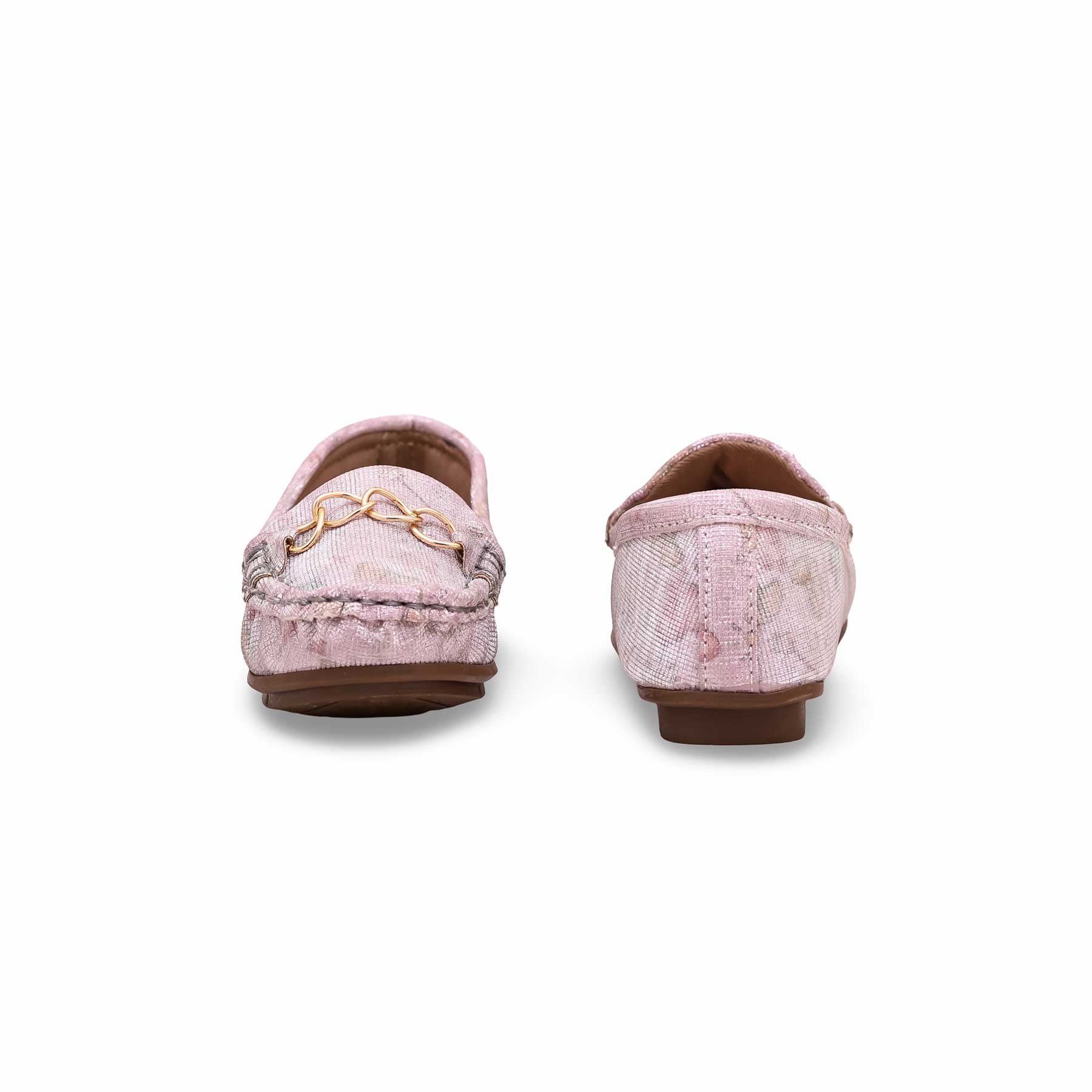 Girls Champagne Fancy Pumps KD2298 - Image 3