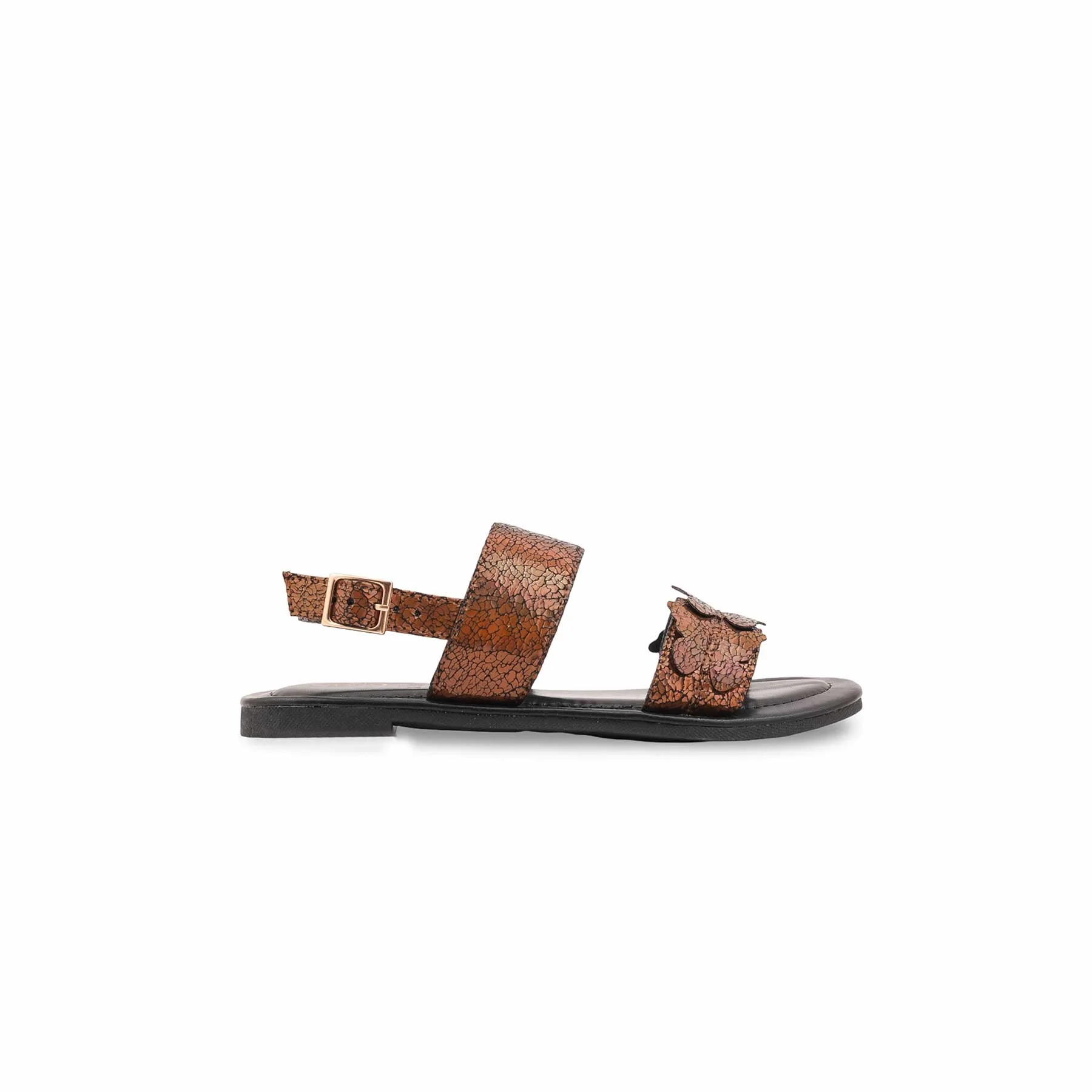 Girls Copper Casual Sandal KD5788 - Image 2