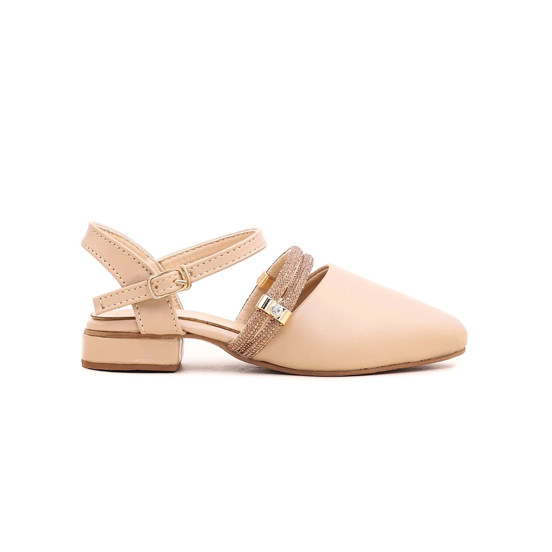 Girls Fawn Fancy Pumps KD0682 - Image 2