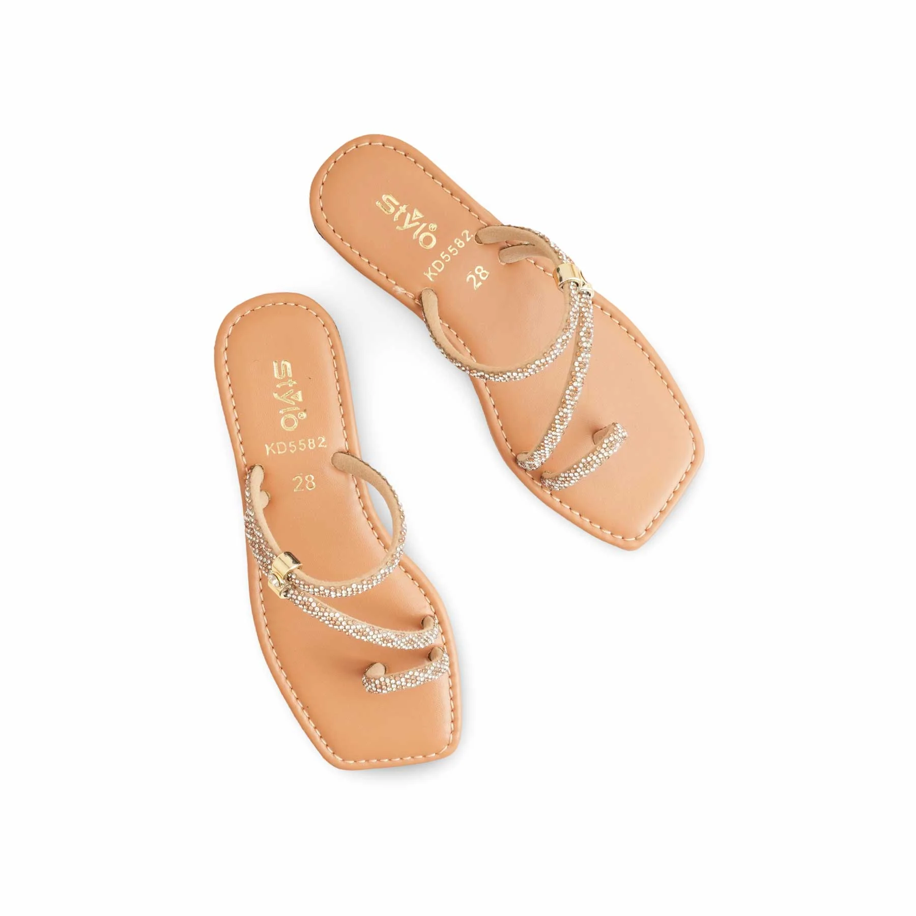 Girls Fawn Fancy Slipper KD5582 - Image 5