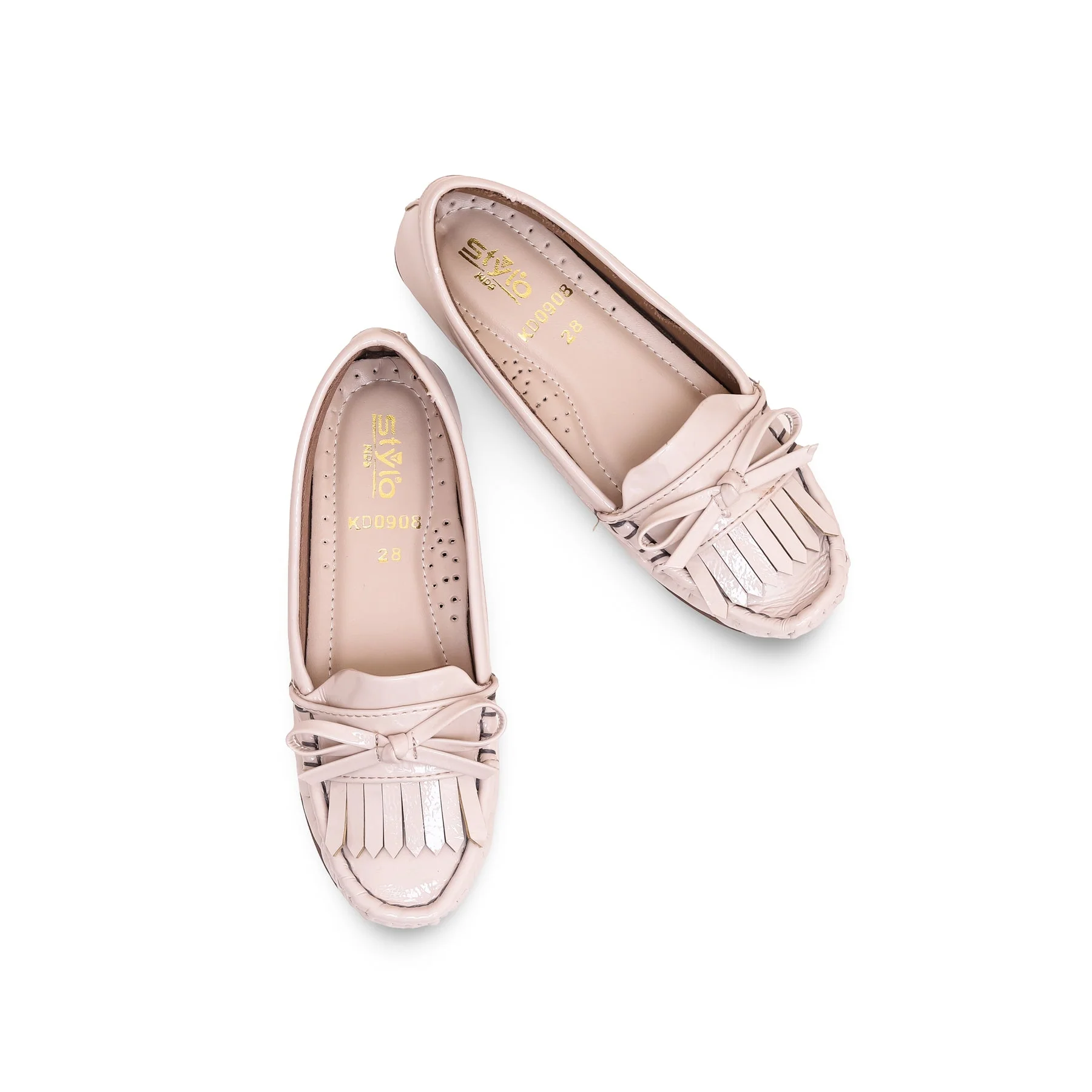 Girls Fawn Formal Moccasin KD0908 - Image 4