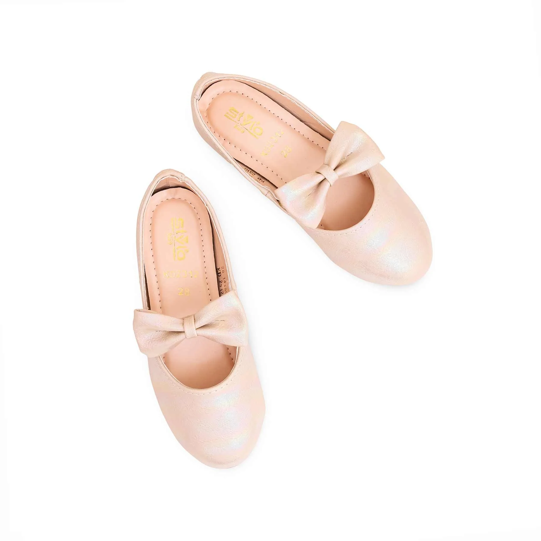 Girls Fawn Formal Pumps KD2310 - Image 4