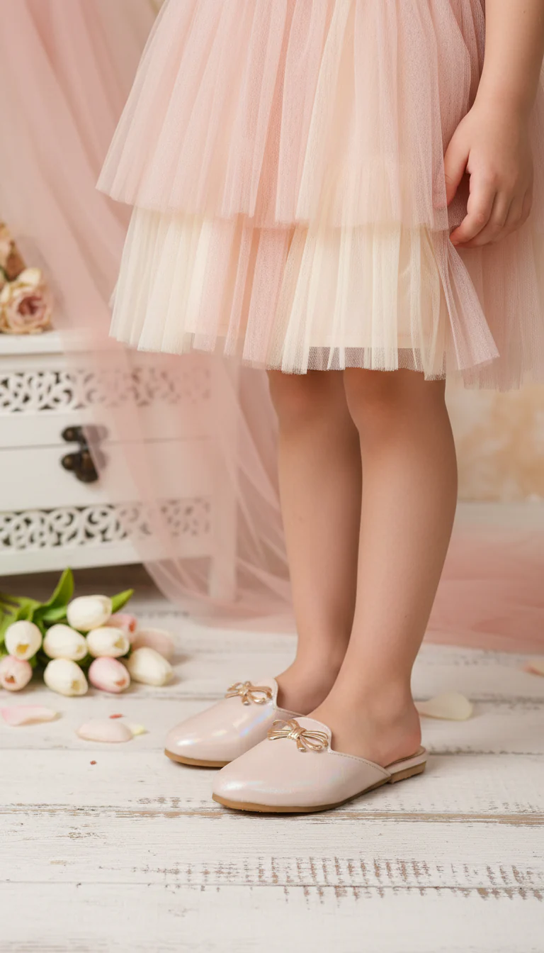 Girls Fawn Formal Pumps KD2364