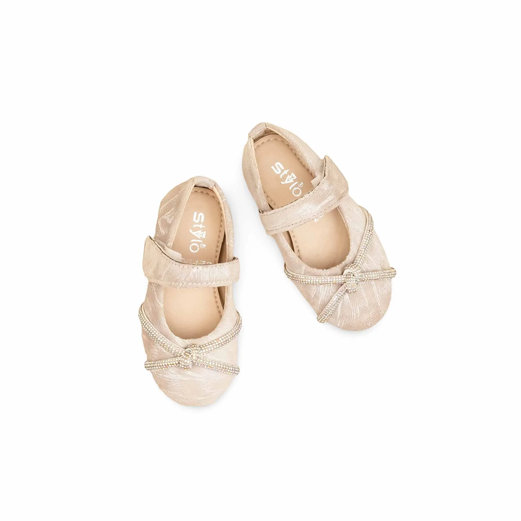 Girls Fawn Formal Pumps KD2473 - Image 5
