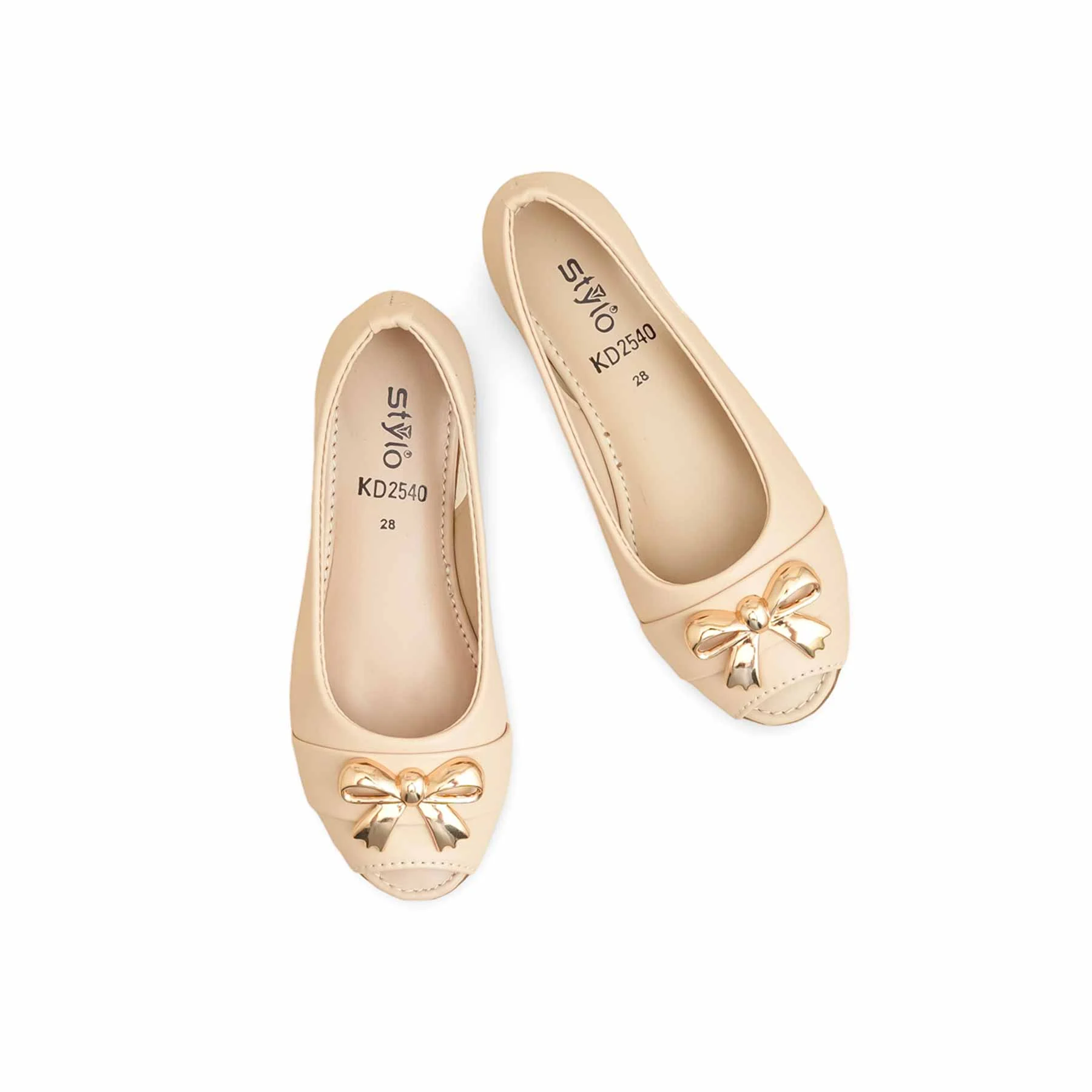 Girls Fawn Formal Pumps KD2540 - Image 5