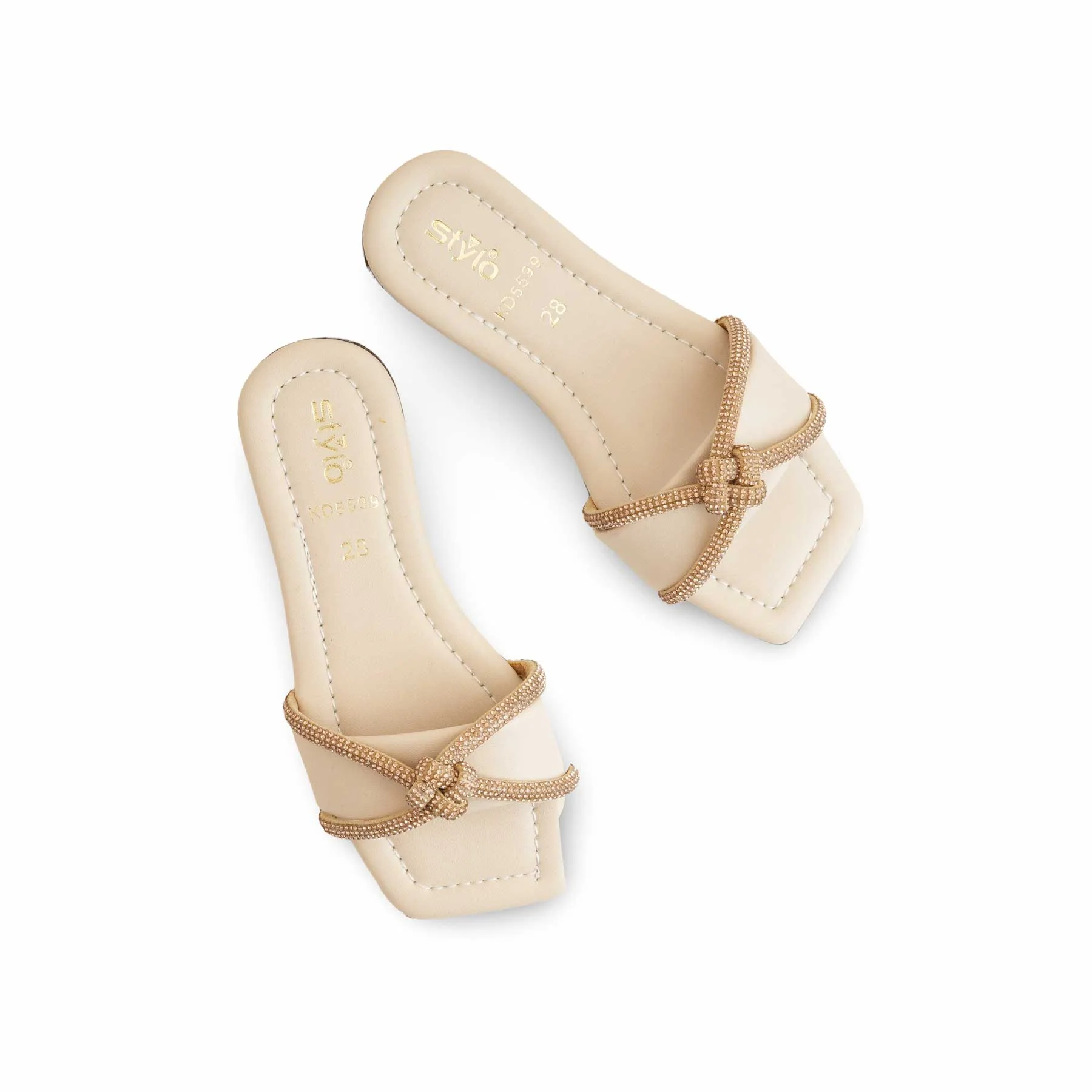 Girls Fawn Formal Slipper KD5599 - Image 5
