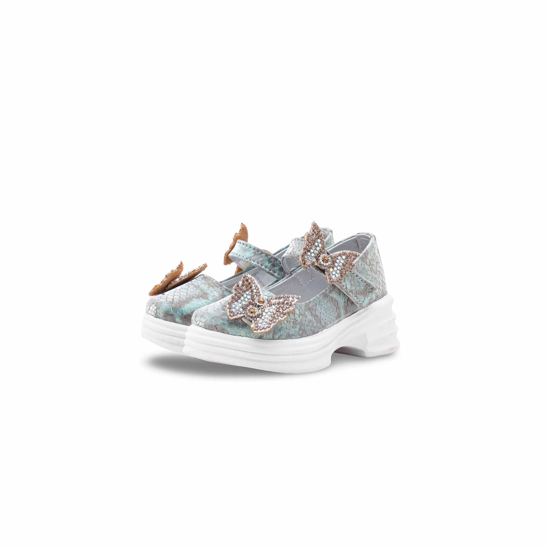 Girls Ferozy Fancy Pumps KD2580 - Image 3