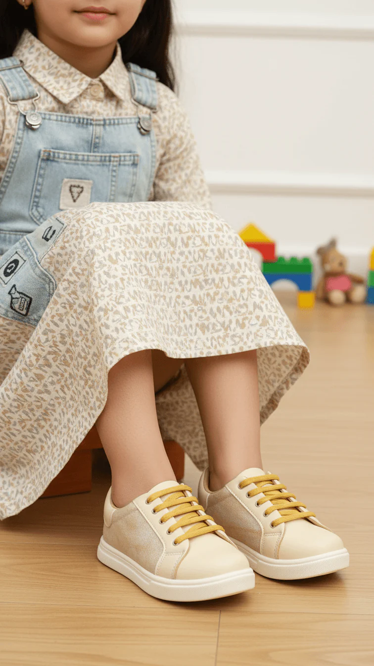 Girls Golden Casual Jogger KD1997