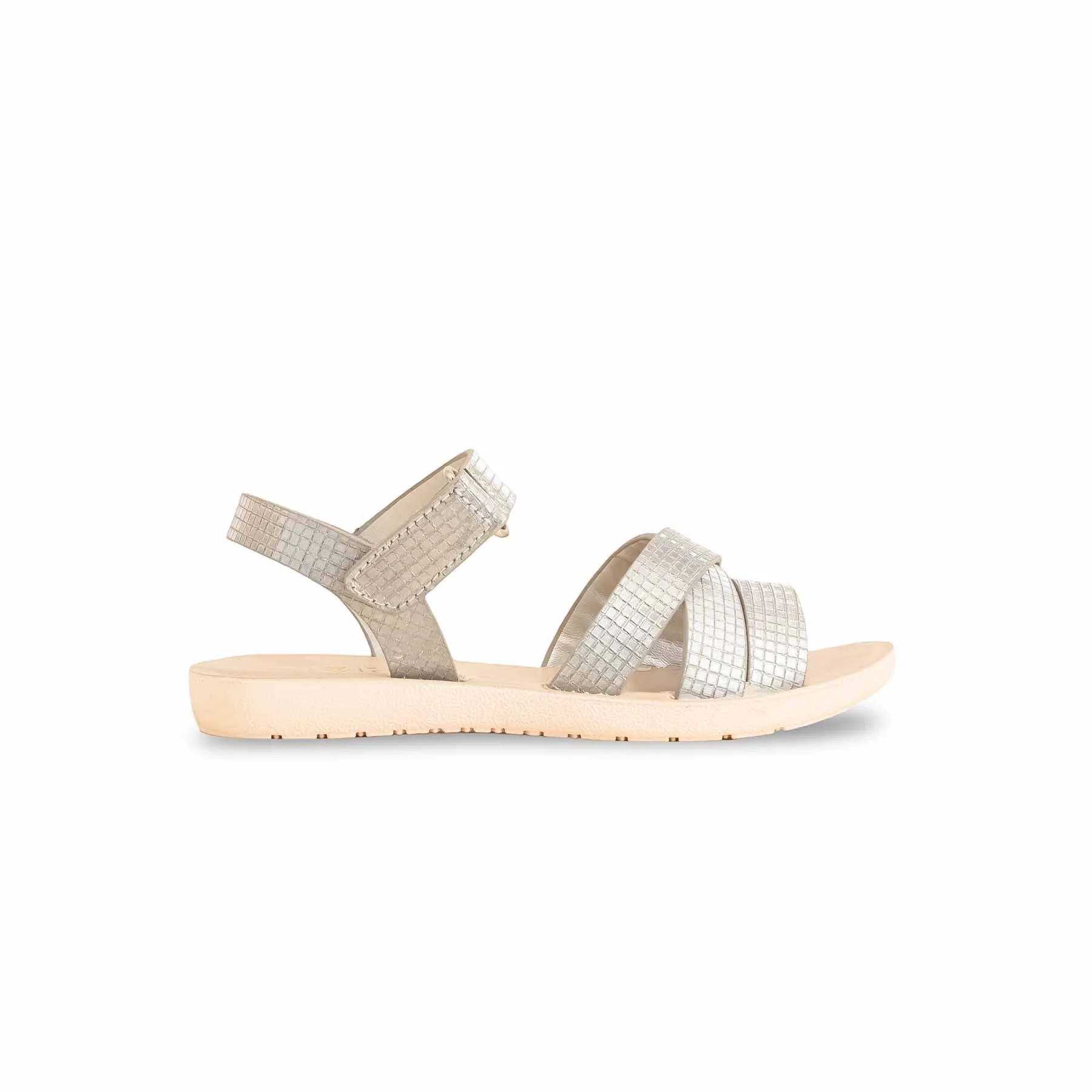 Girls Golden Casual Sandal KD9842 - Image 2