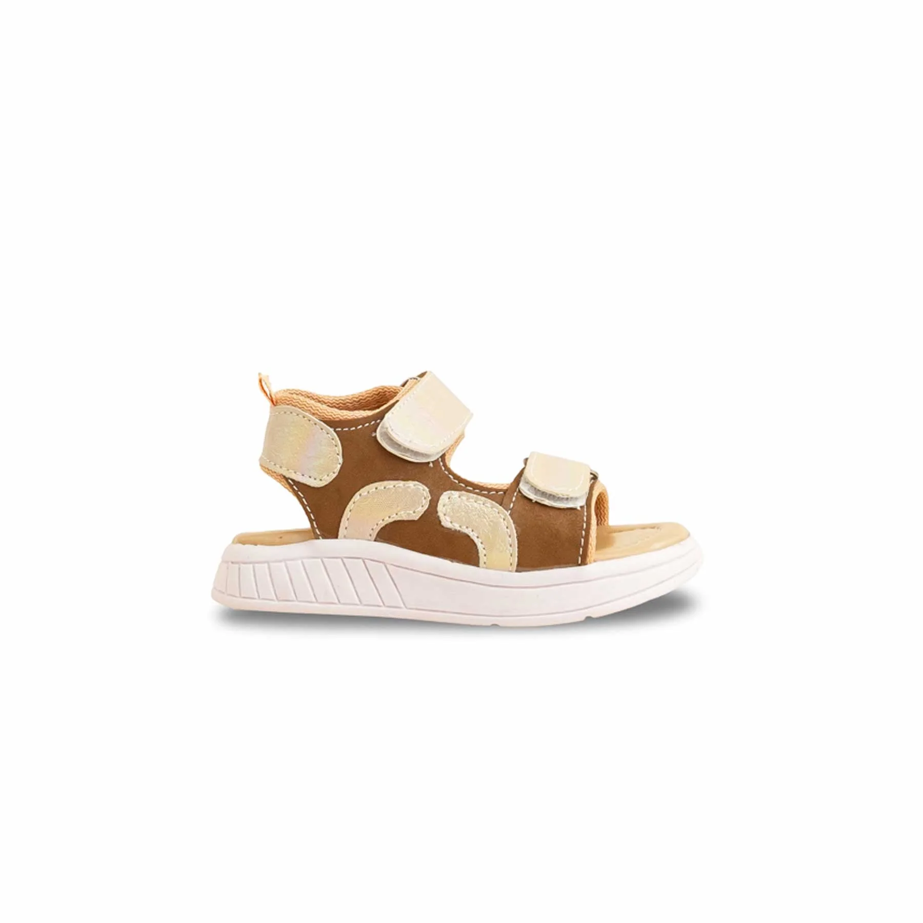 Girls Golden Casual Sandal KD9911 - Image 2