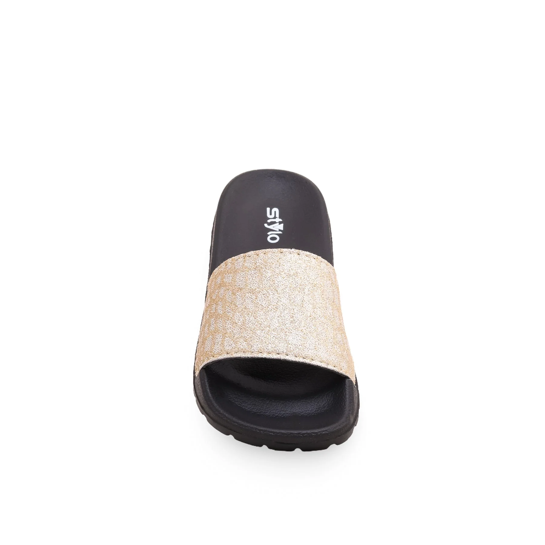 Girls Golden Casual Slipper KD5416 - Image 3