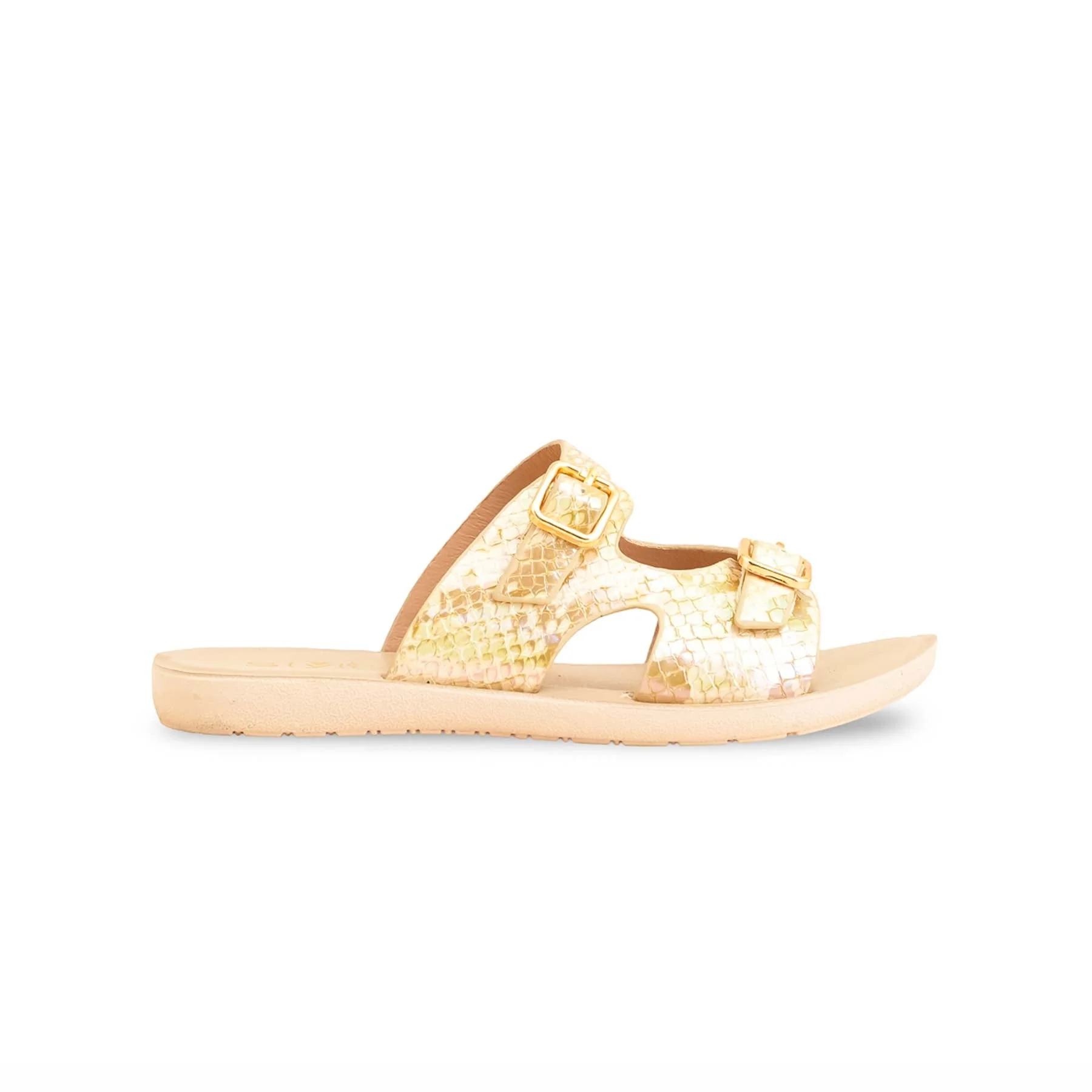 Girls Golden Casual Slipper KD5524 - Image 2