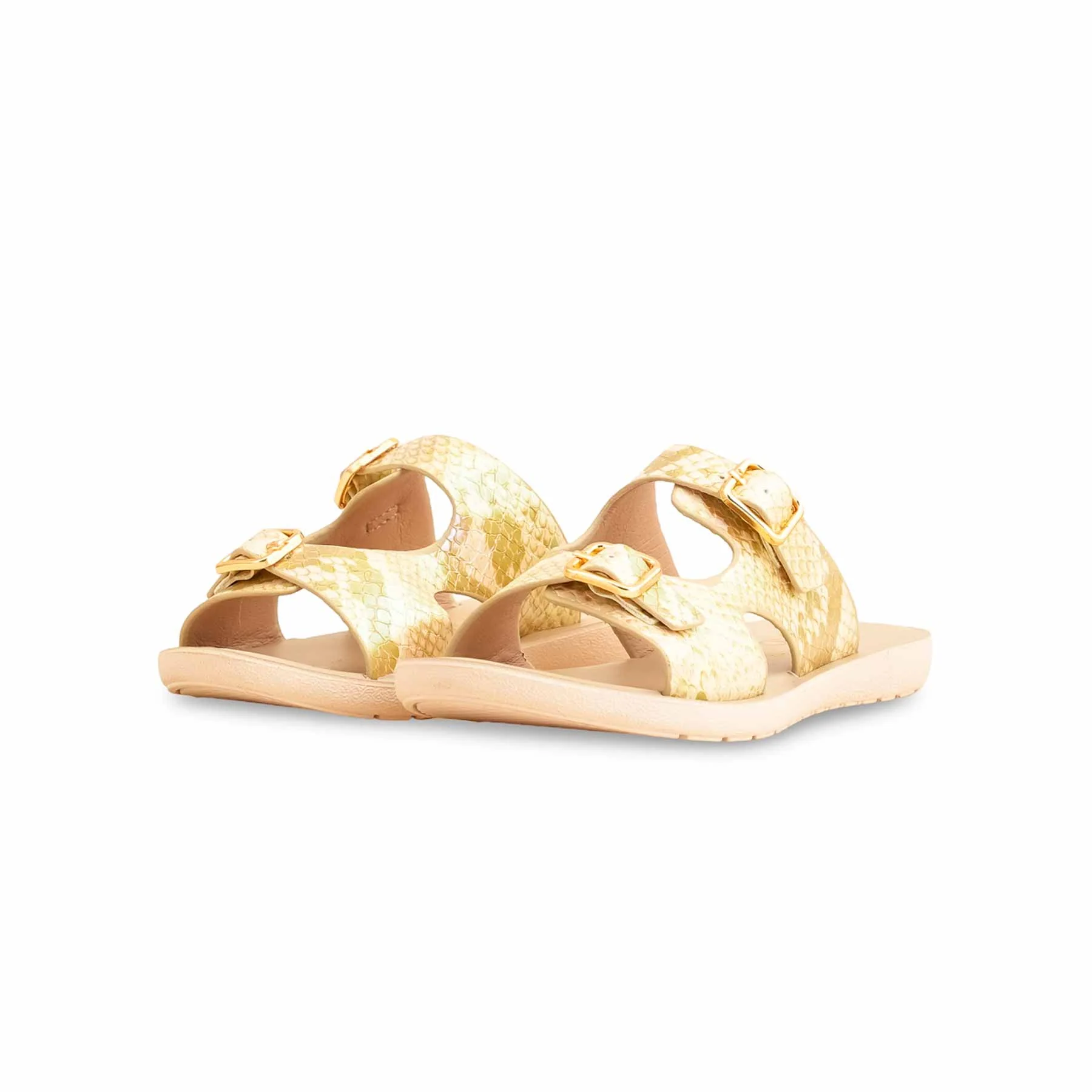 Girls Golden Casual Slipper KD5524 - Image 3