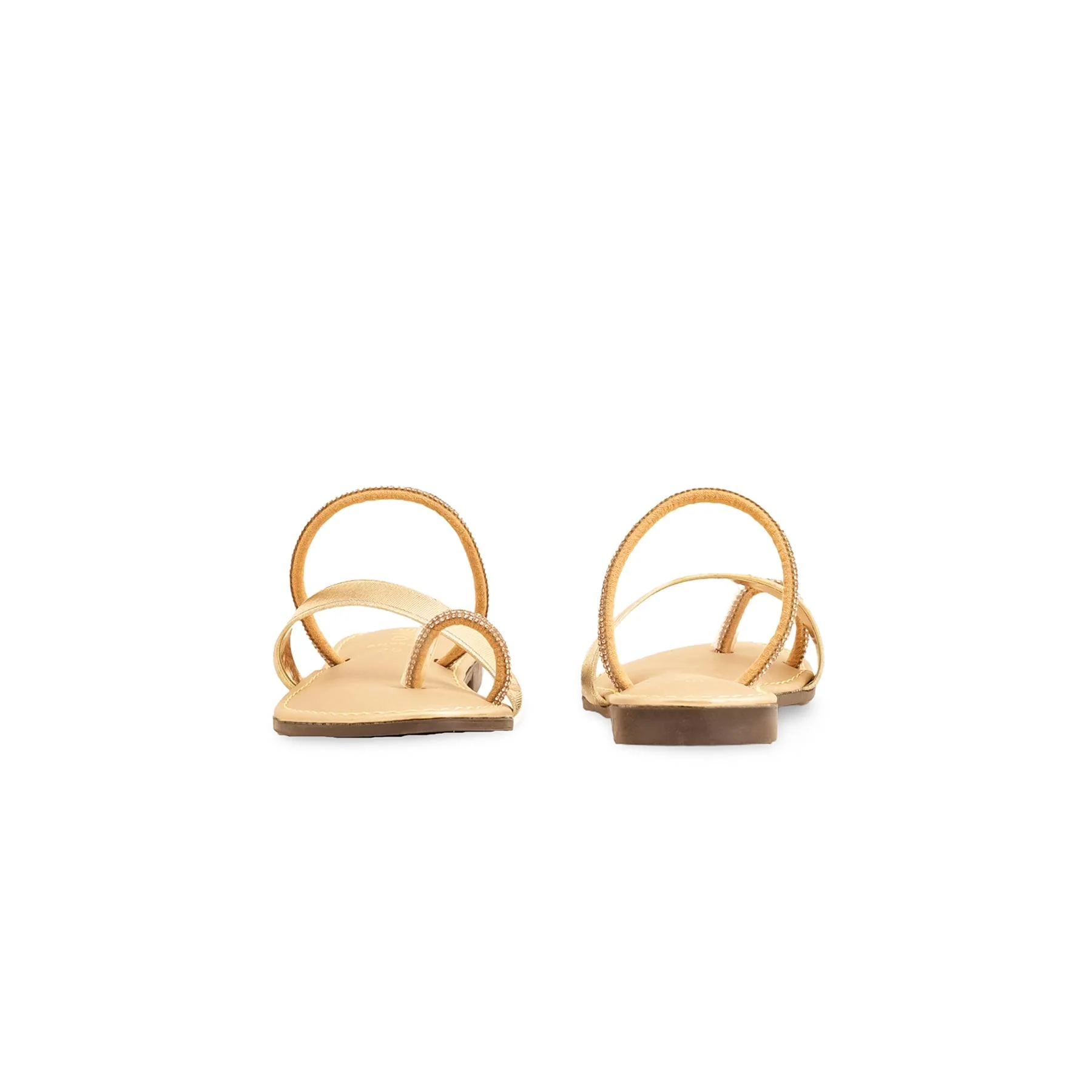 Girls Golden Casual Slipper KD5529 - Image 4
