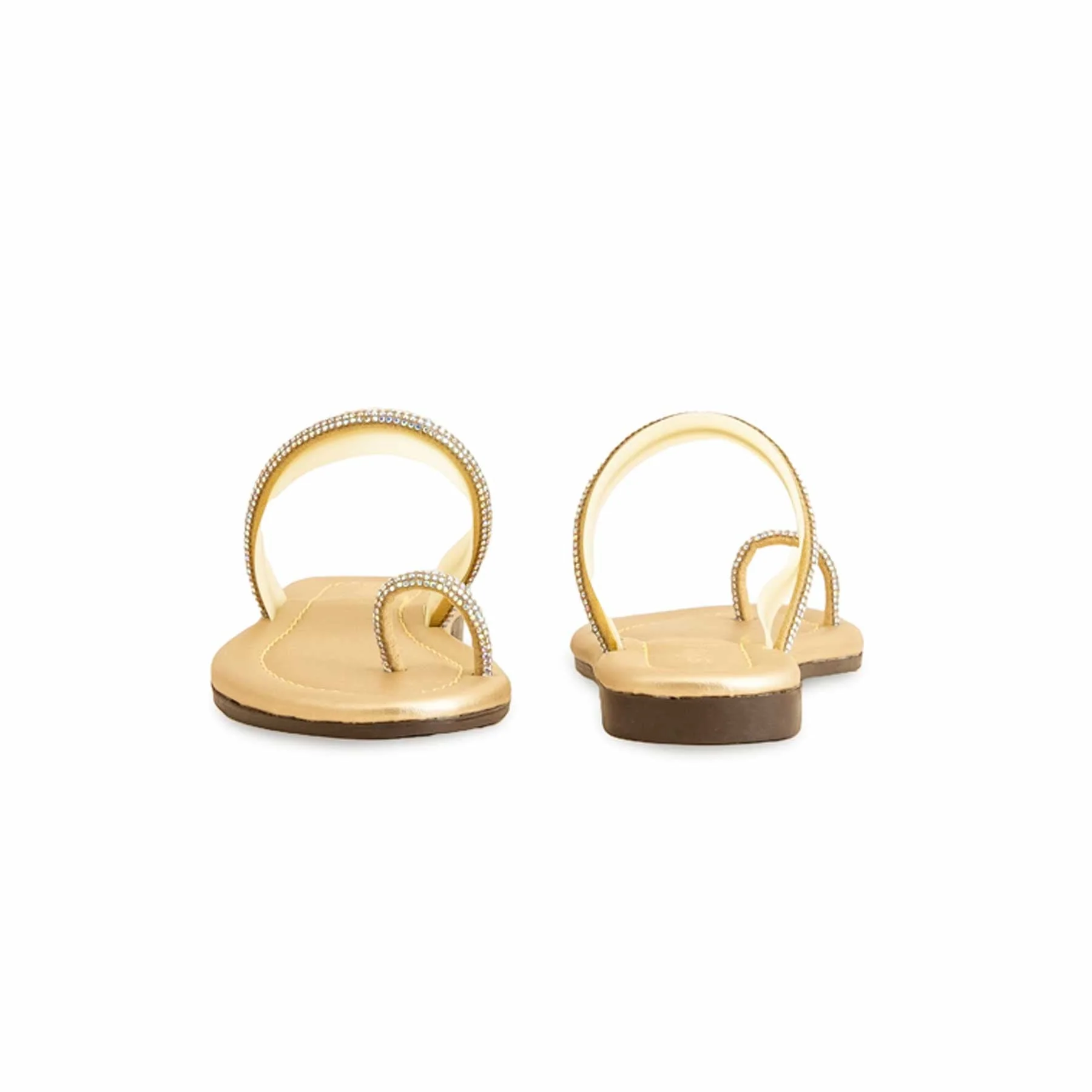 Girls Golden Casual Slipper KD5530 - Image 4