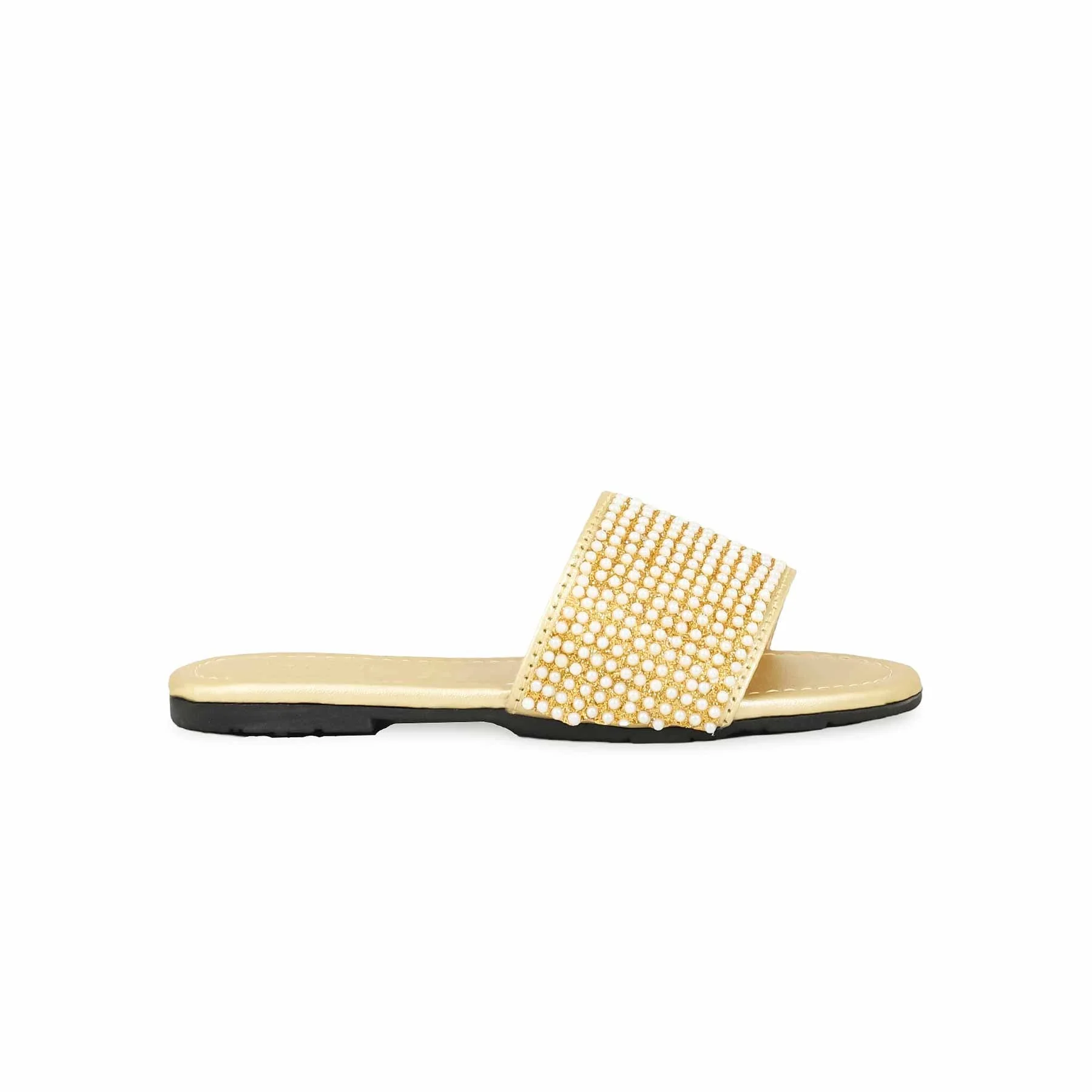 Girls Golden Casual Slipper KD5566 - Image 2