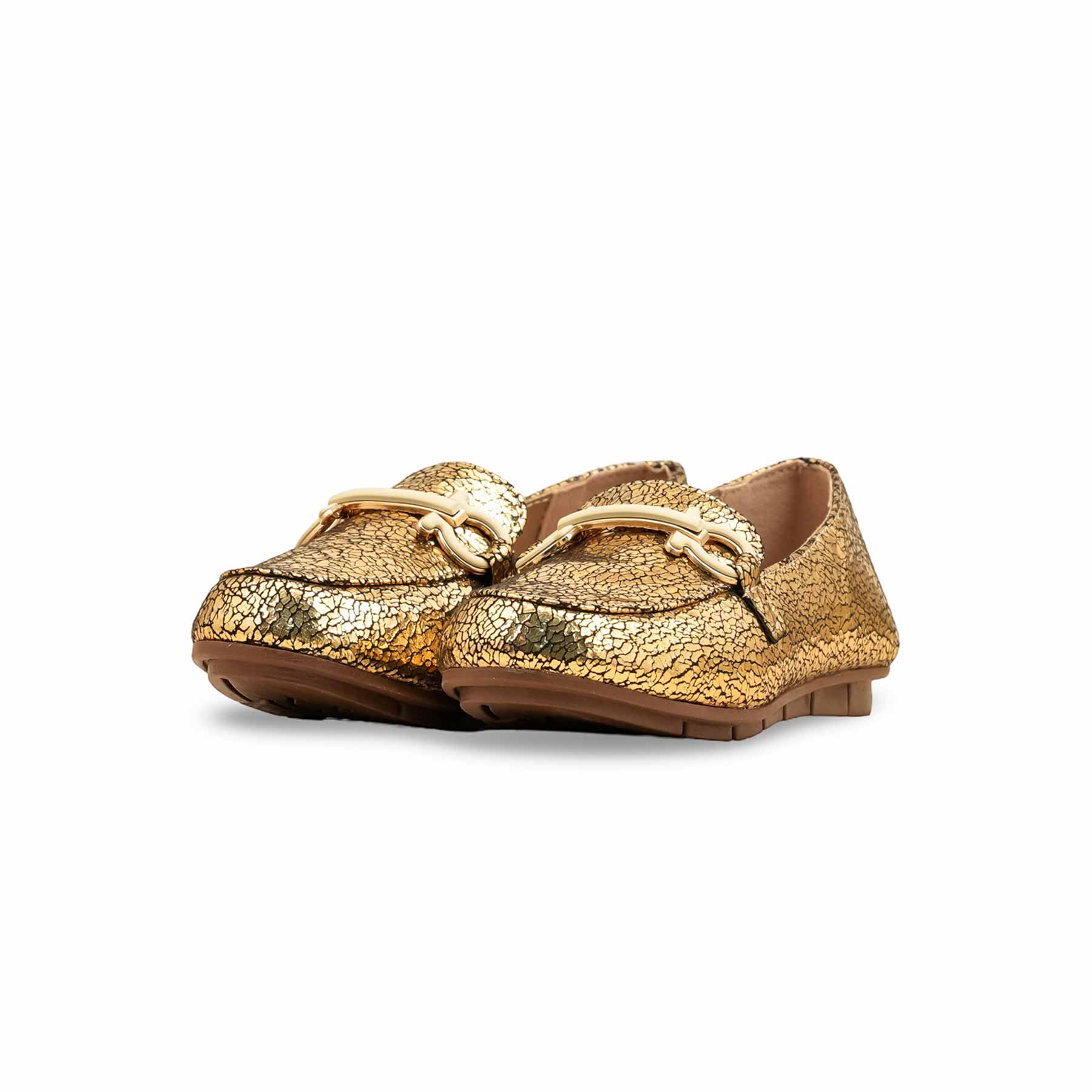 Girls Golden Fancy Moccasin KD2599 - Image 3
